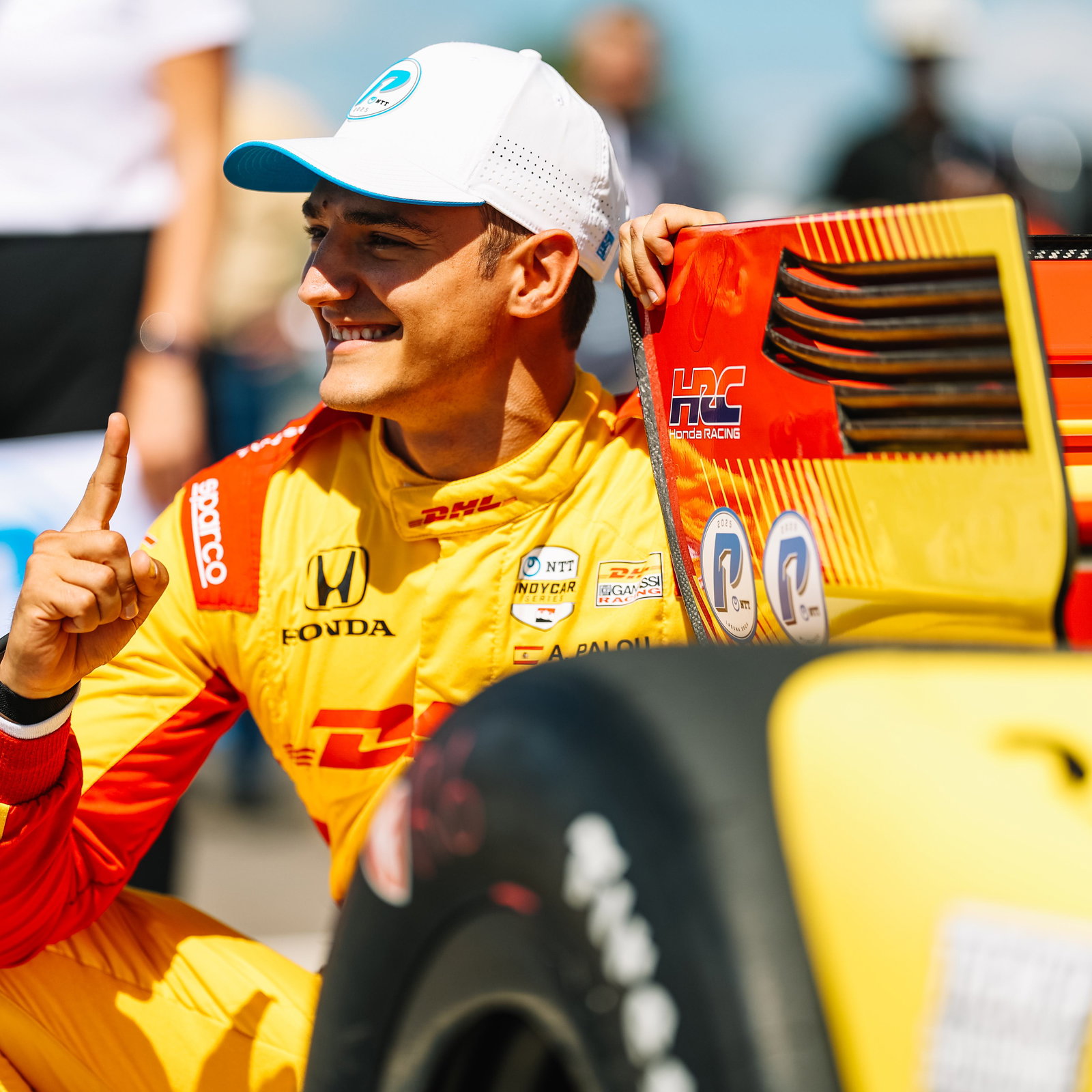 Alex Palou will start on pole for the Milwaukee 250.