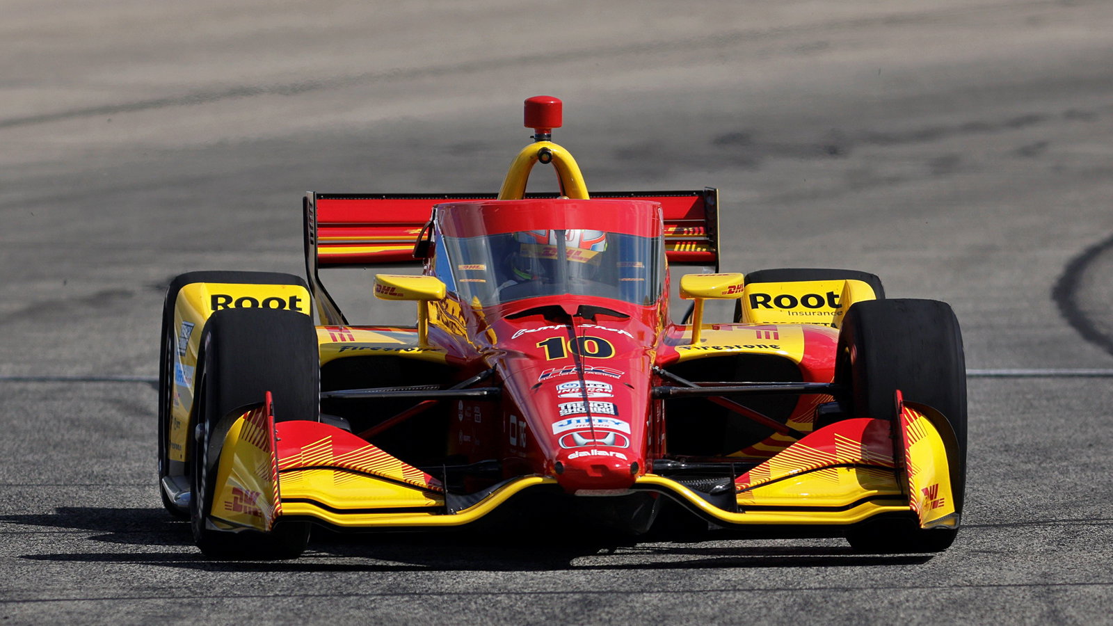 David Malukas had his day ruined by Alex Palou who took pole.