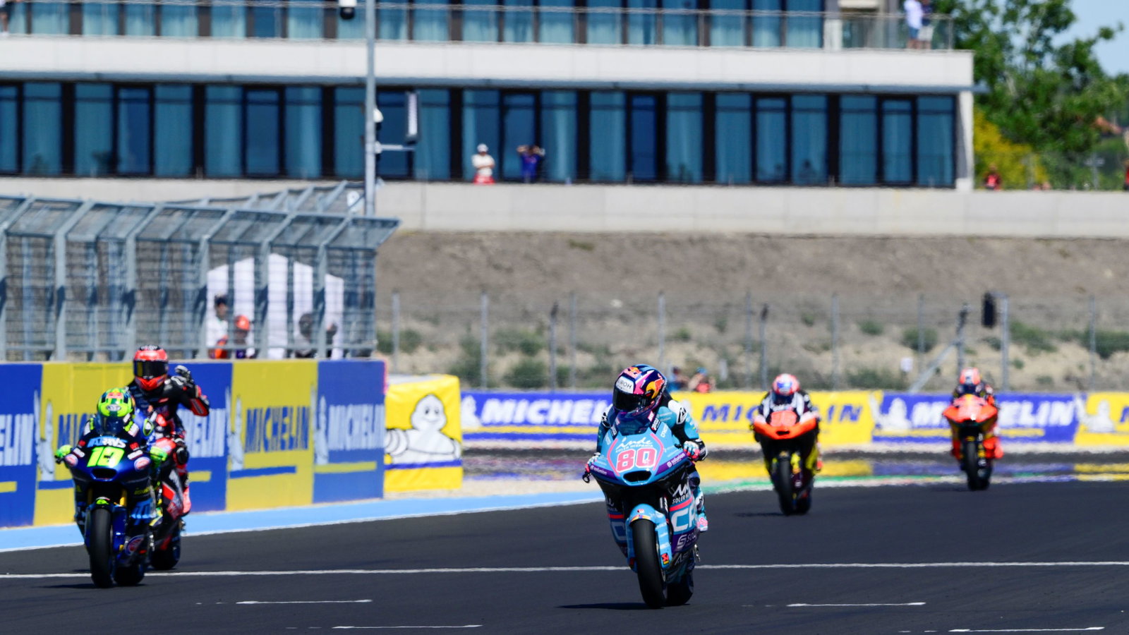 David Alonso, Diogo Moreira, Manuel Gonzalez, Moto2, Hungary, 2025