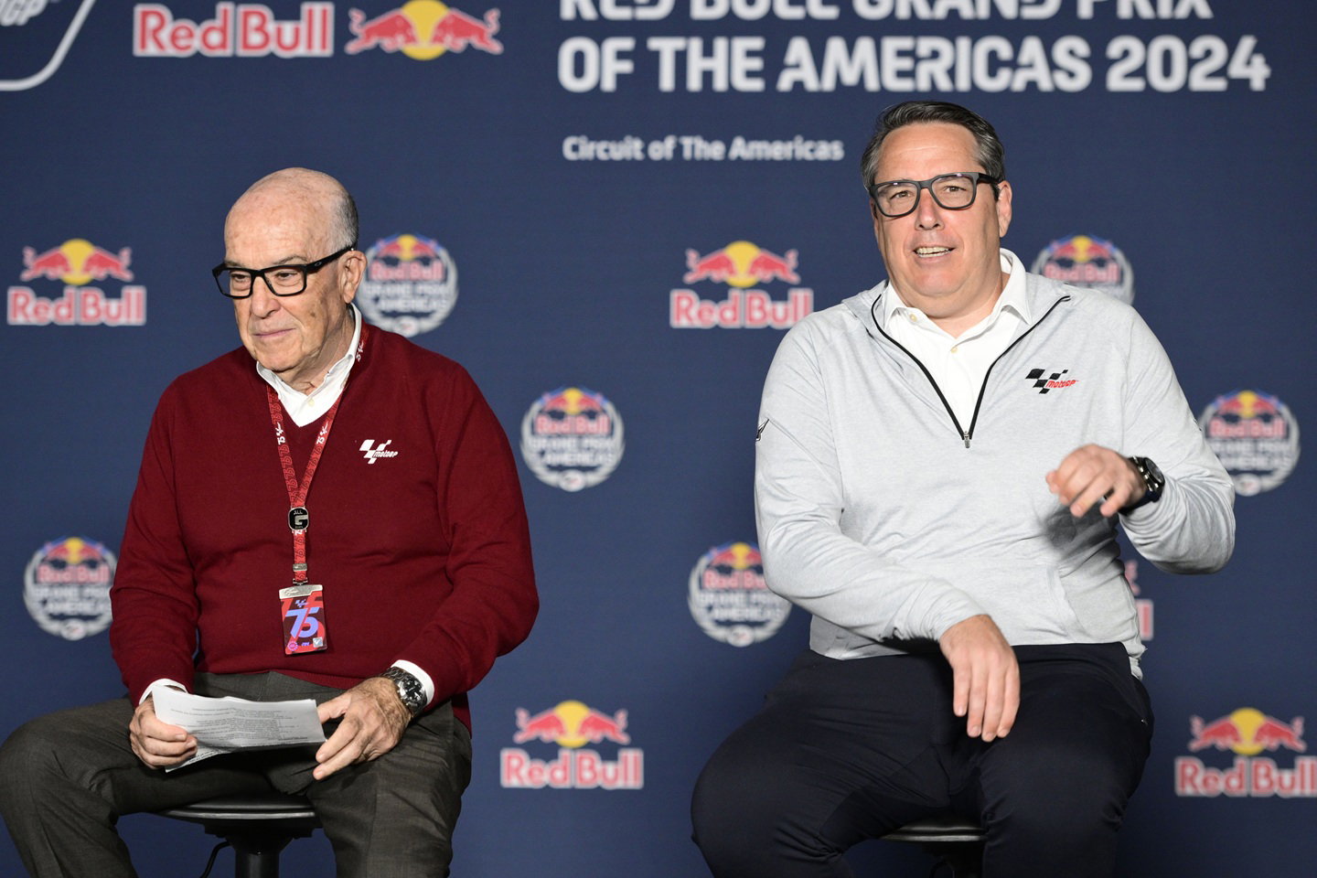 Carmelo Ezpeleta and Dan Rossomondo