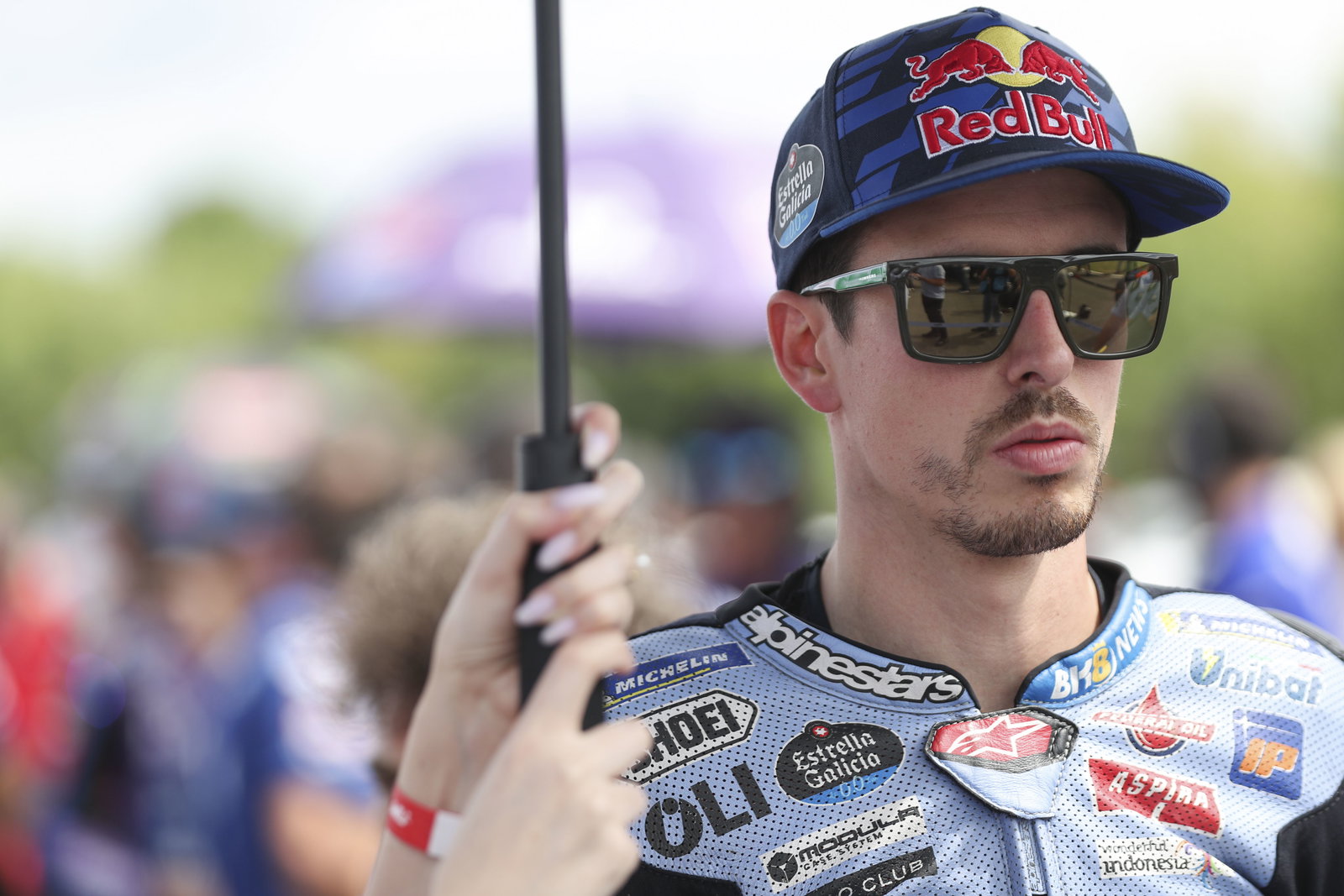 Alex Marquez, 2025 MotoGP Czech Grand Prix, grid. Credit: Gold and Goose.