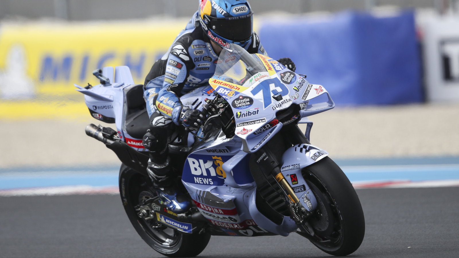 Alex Marquez, 2025 MotoGP Hungarian Grand Prix. Credit: Gold and Goose.