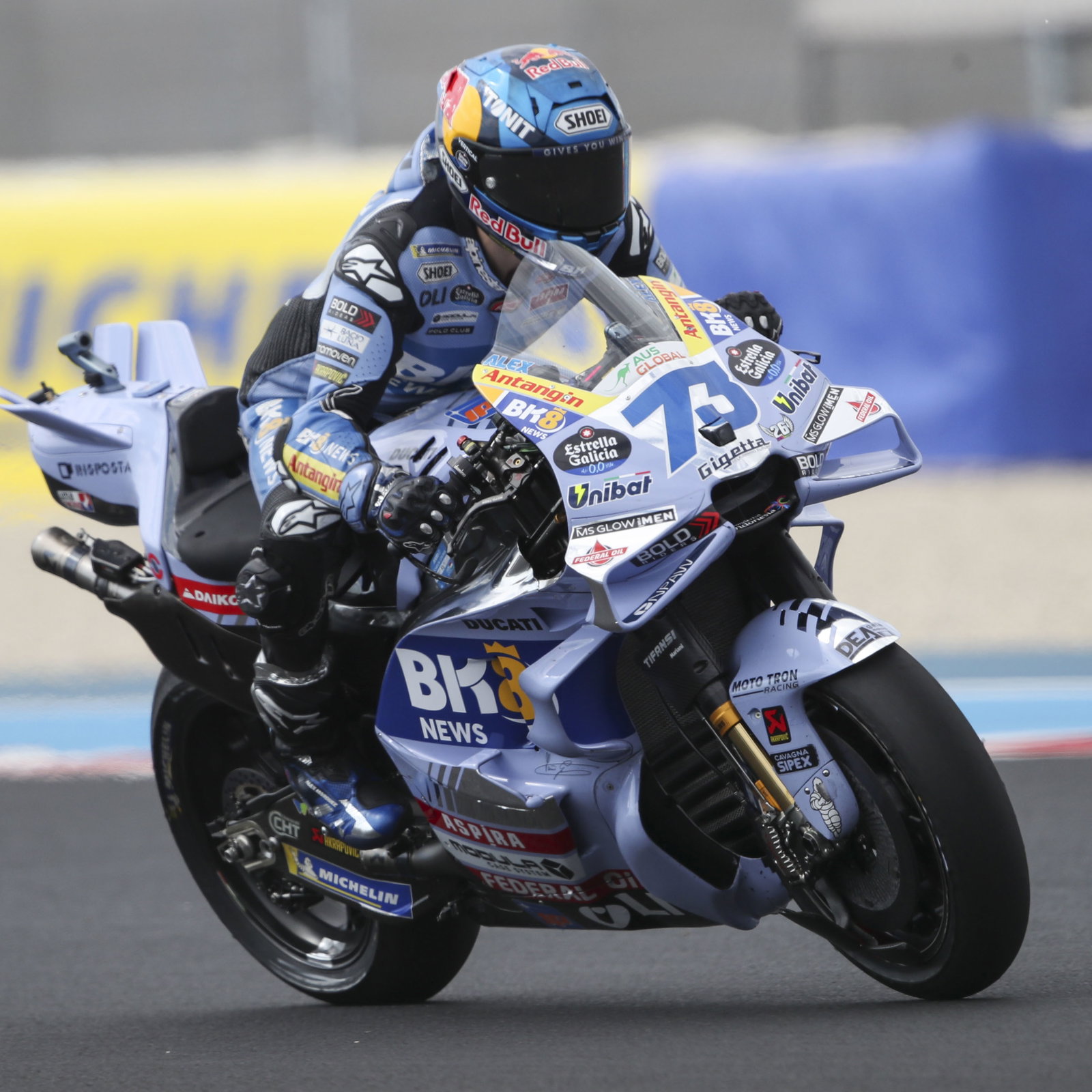 Alex Marquez, 2025 MotoGP Hungarian Grand Prix. Credit: Gold and Goose.