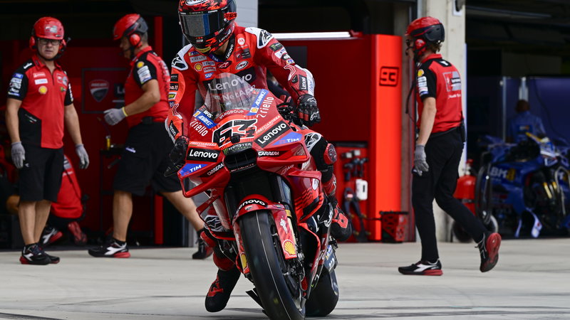 Ducati “not happy” after Pecco Bagnaia Hungarian MotoGP Q1 exit | Crash.net
