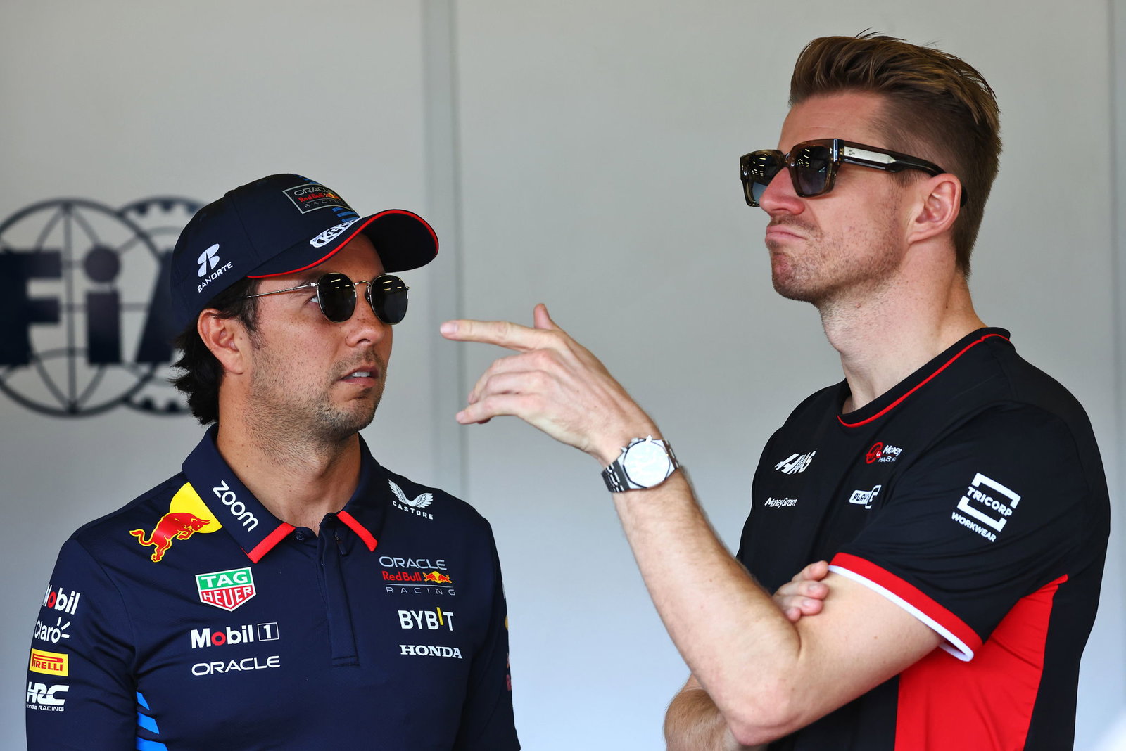 Sergio Perez and Nico Hulkenberg 