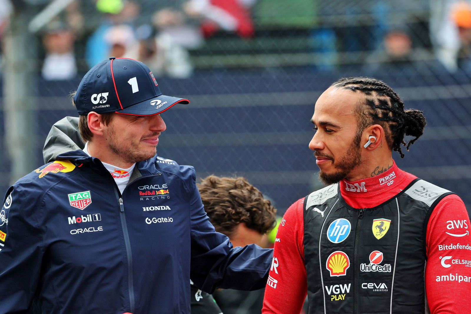 Max Verstappen, Lewis Hamilton