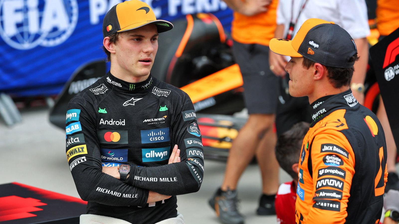 McLaren were the clear favourites heading into qualifying 