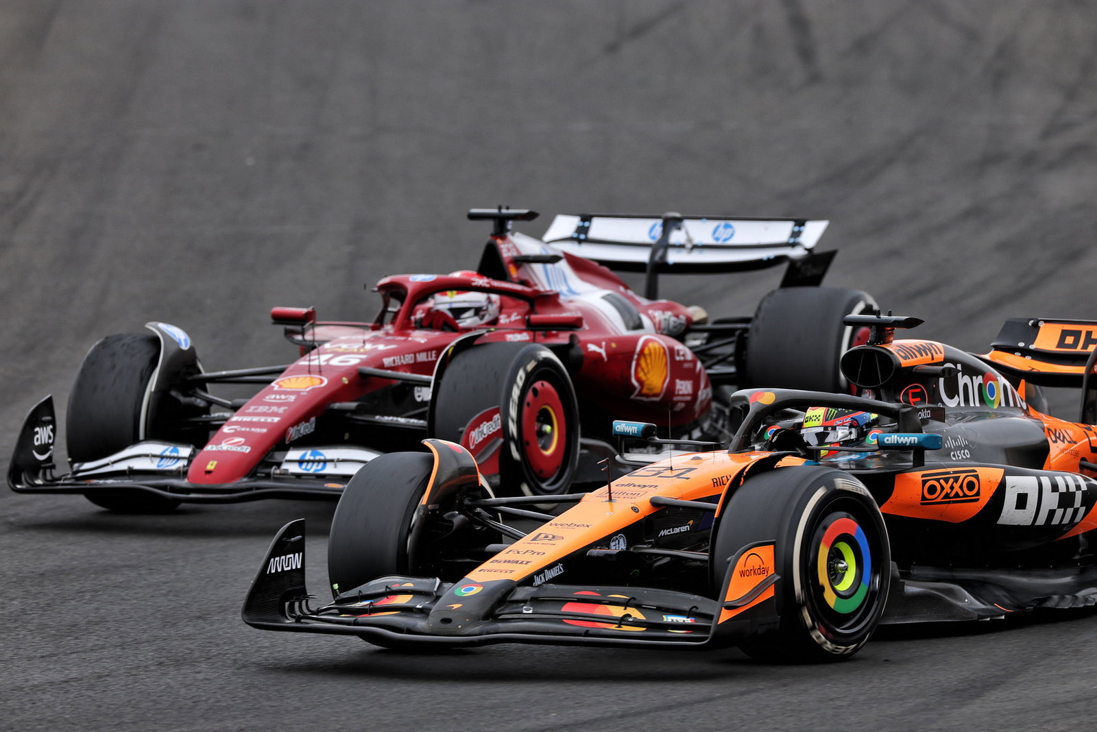 Ferrari, McLaren