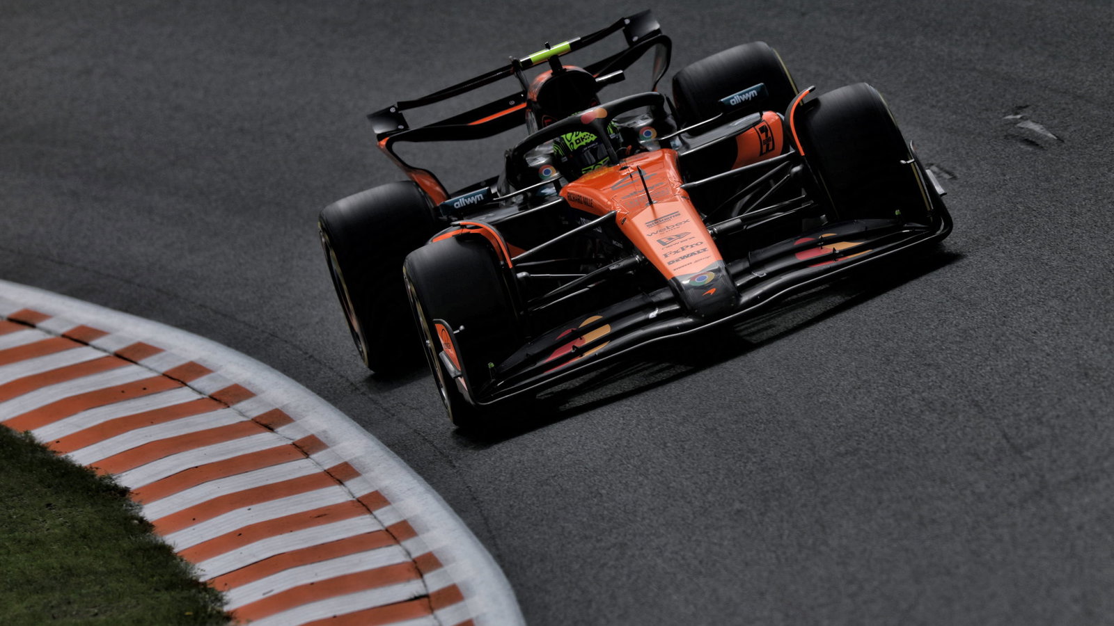 Lando Norris topped FP1