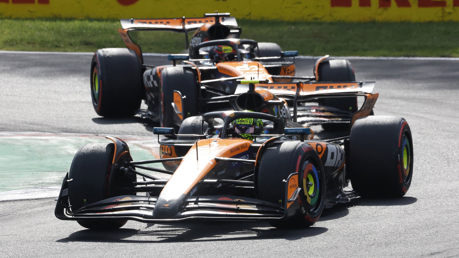 Piastri was ordered to let Norris back into P2