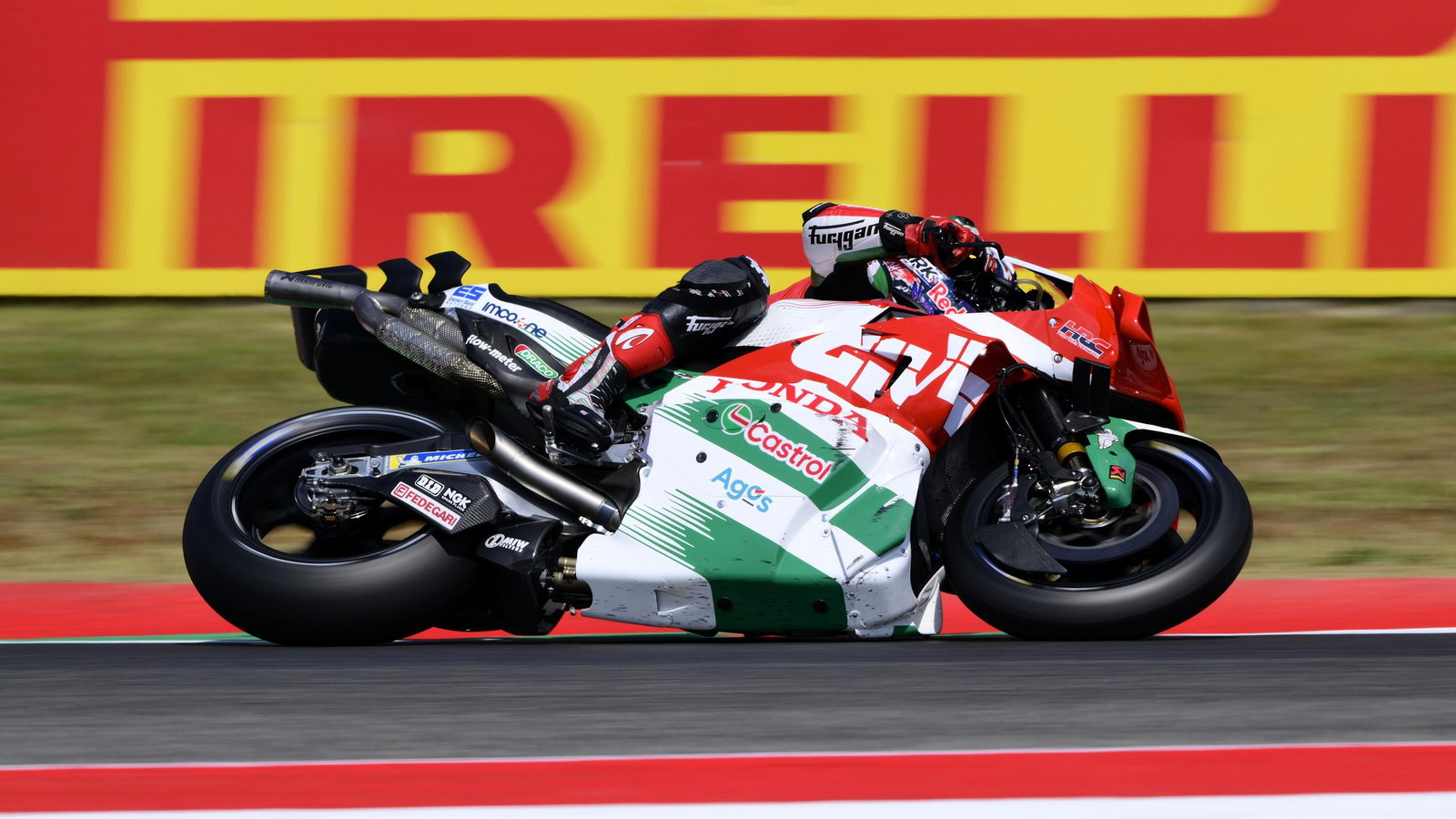 Pirelli logo, Honda, 2025 Italian MotoGP