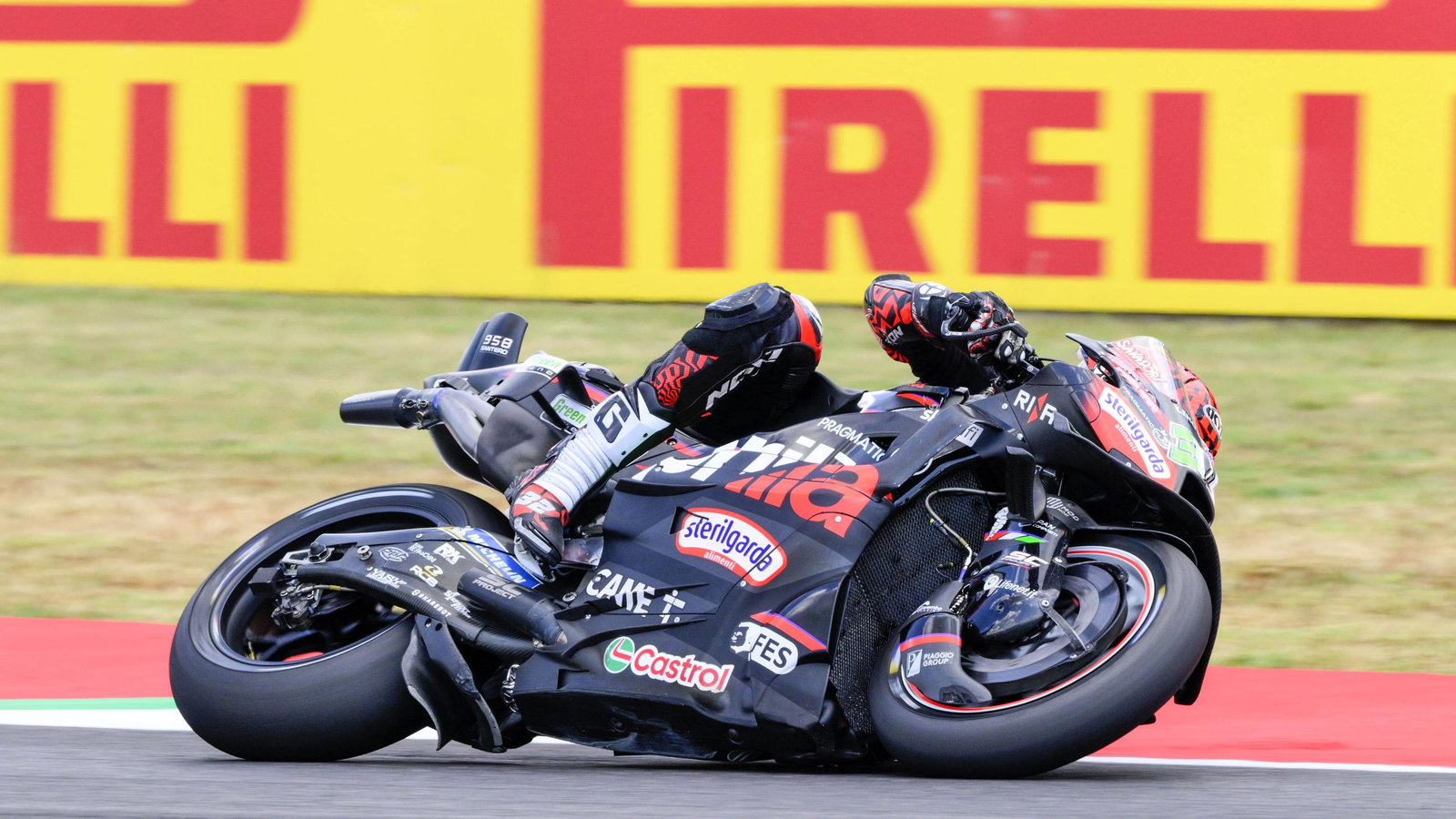 Lorenzo Savadori, Pirelli banner, 2025 Italian MotoGP