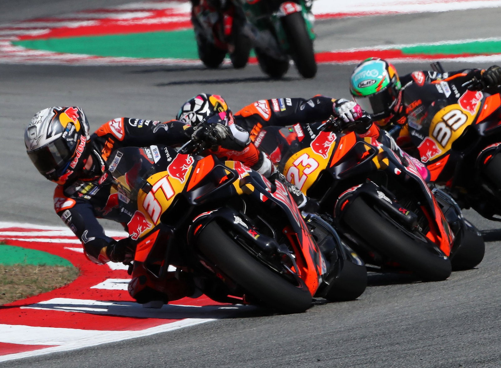 Acosta, Bastianini, Binder, 2025 Catalan MotoGP