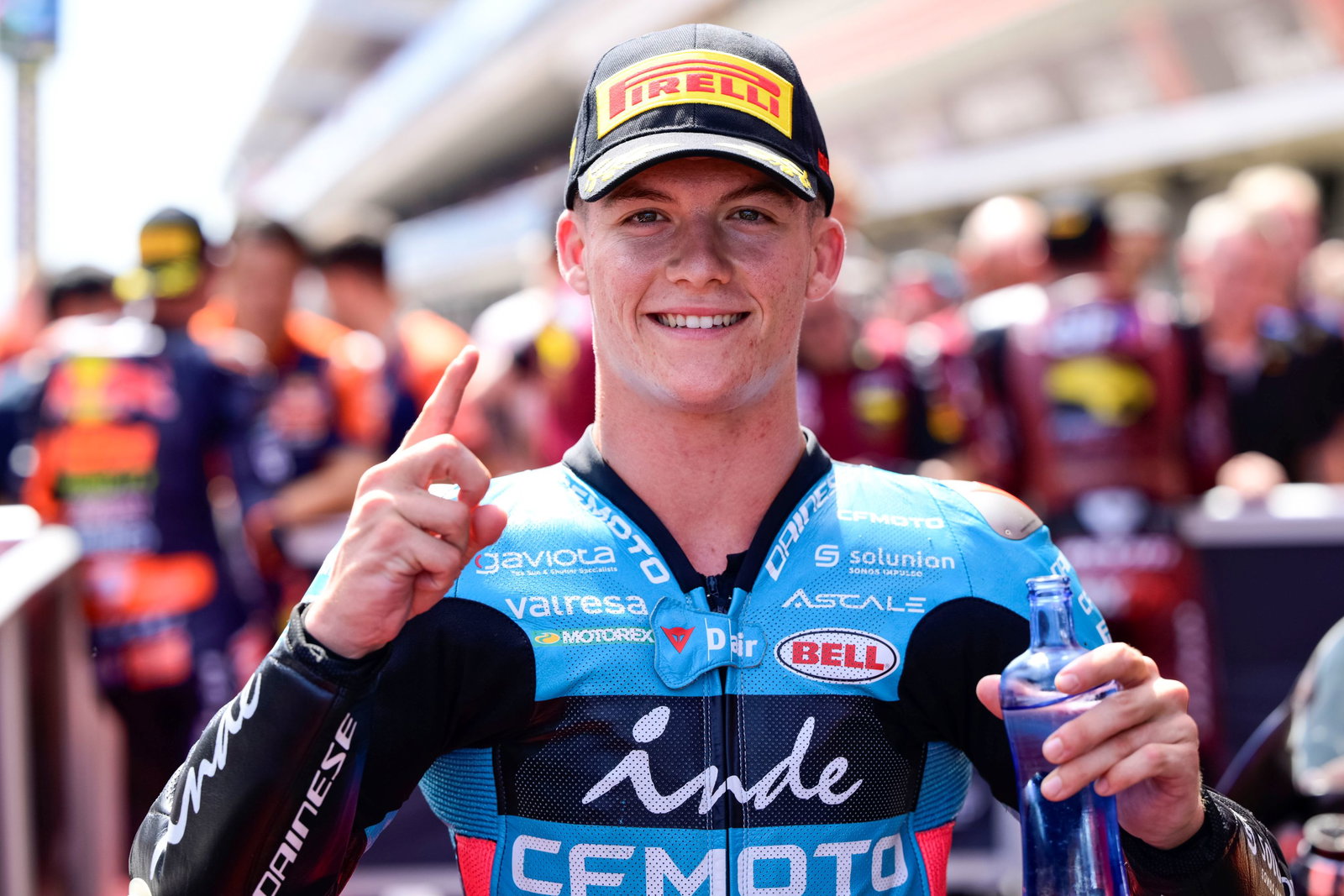 Daniel Holgado, 2025, Moto2, Catalan GP, Pole Position