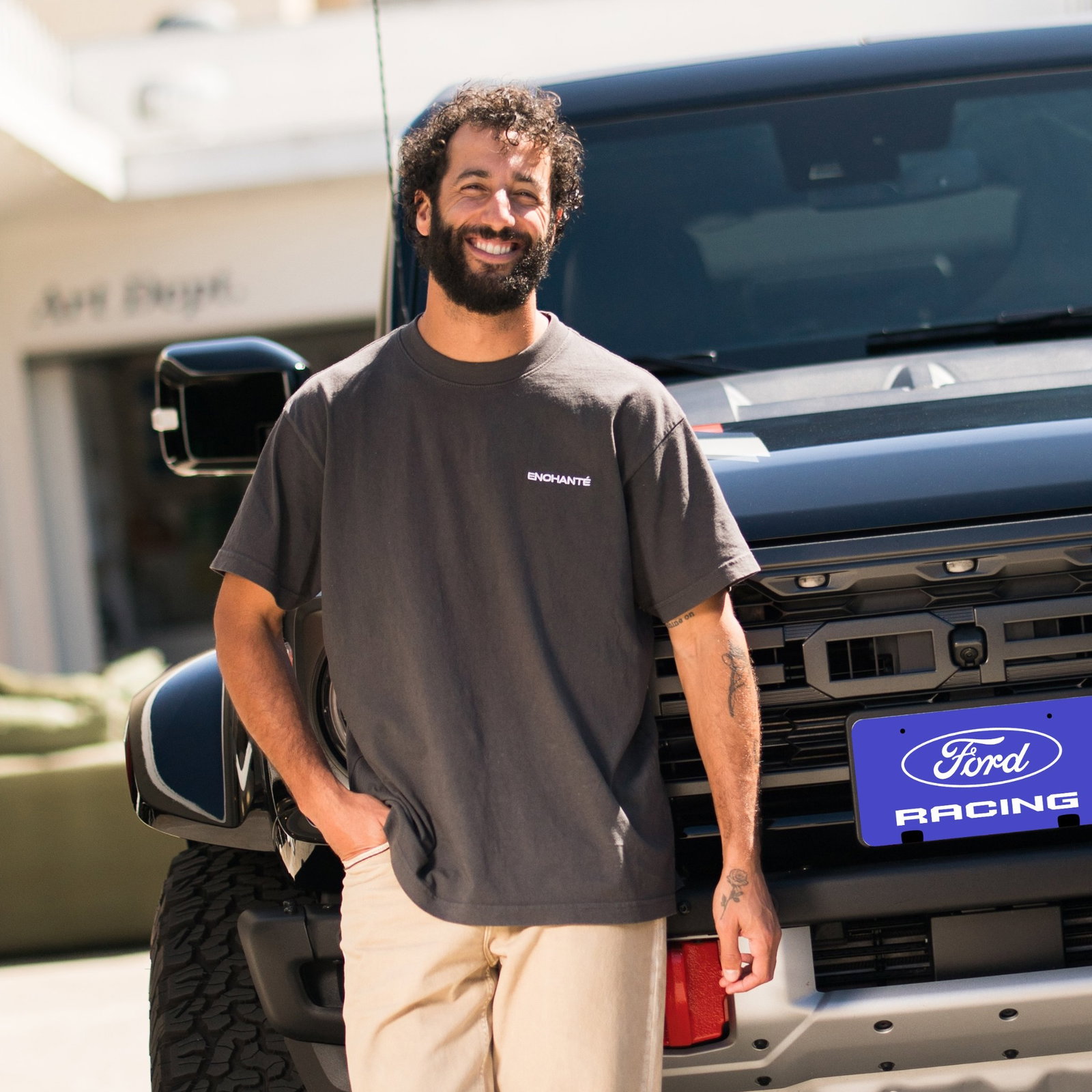 Ricciardo has become a Ford ambassador 