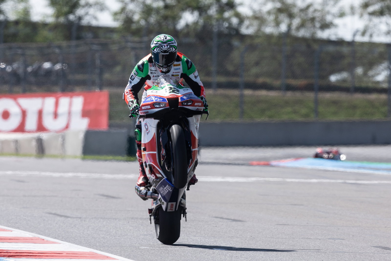 Alex Lowes, 2025 French WorldSBK. Credit: Gold and Goose.