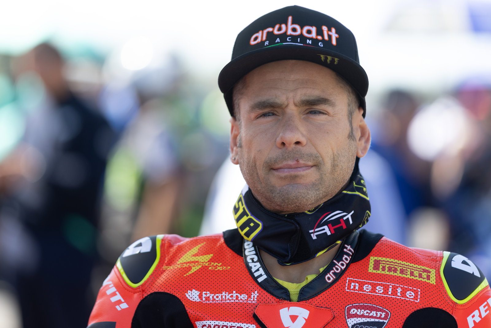 Alvaro Bautista, 2025 French WorldSBK, grid. Credit: Gold and Goose.
