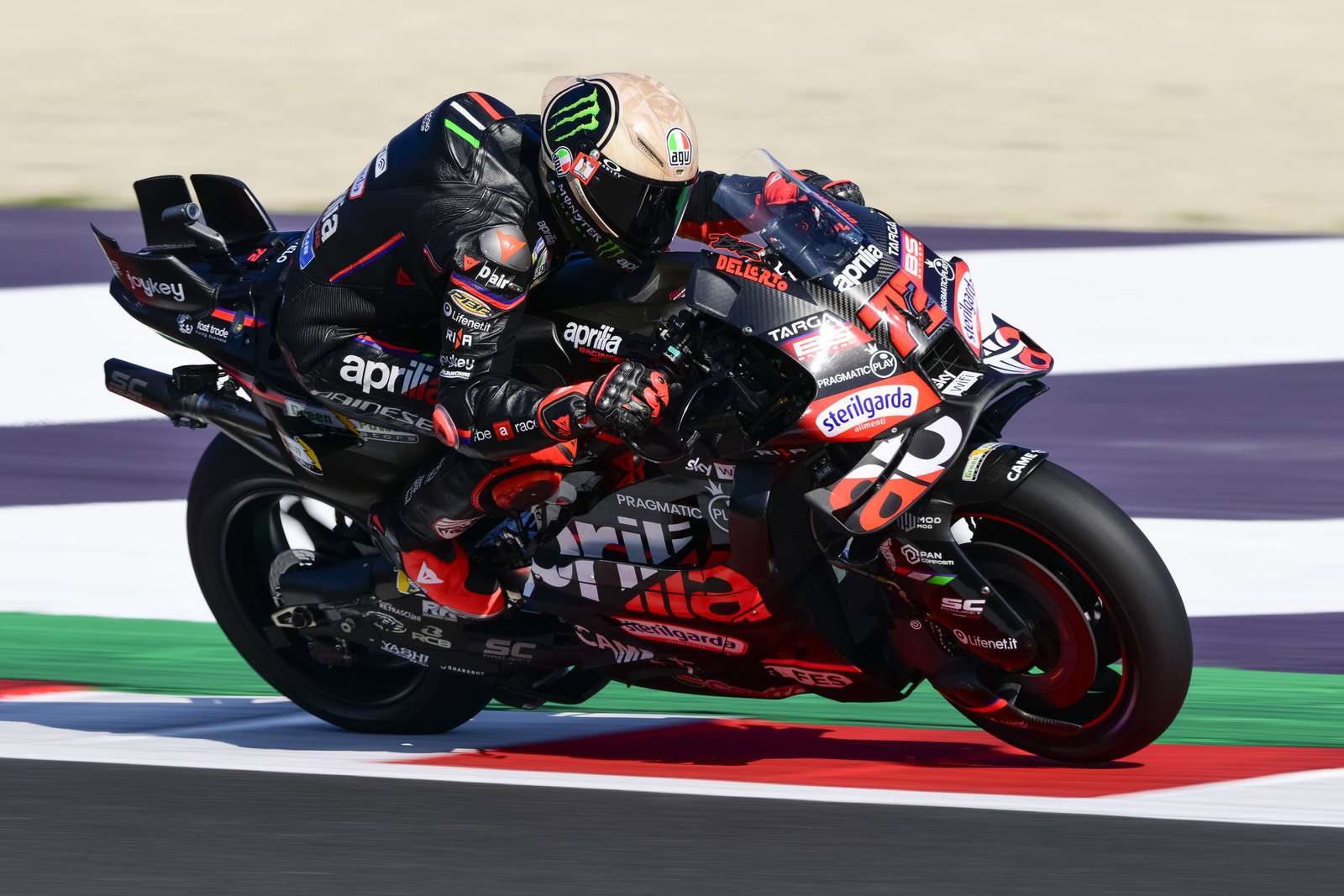 Marco Bezzecchi, 2025 MotoGP San Marino Grand Prix. Credit: Gold and Goose.
