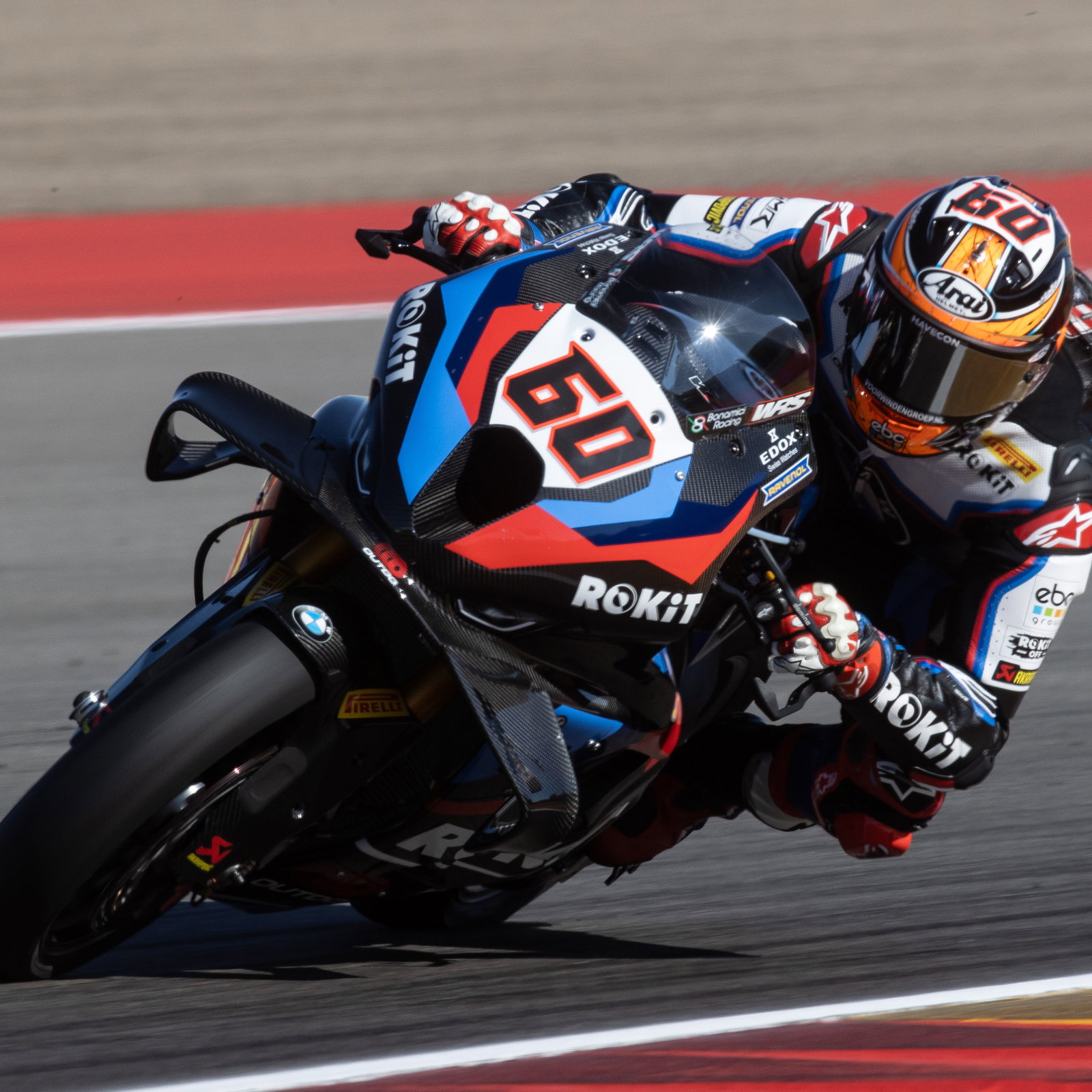 Michael van der Mark, 2025 Aragon WorldSBK. Credit: Gold and Goose.