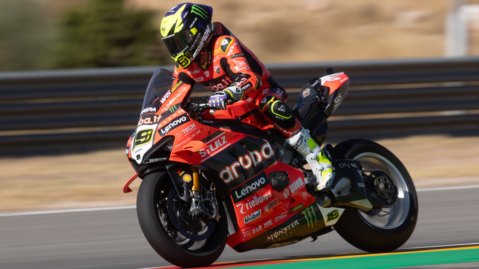 Alvaro Bautista, 2025 Aragon WorldSBK. Credit: Gold and Goose.