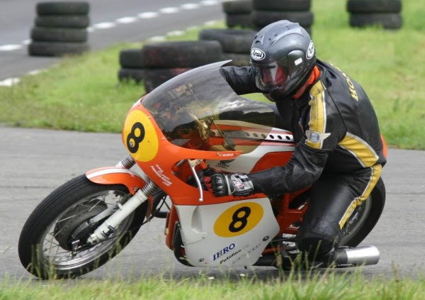 1967 Hansen Honda CR450 replica. Credit: Honda Racing UK.