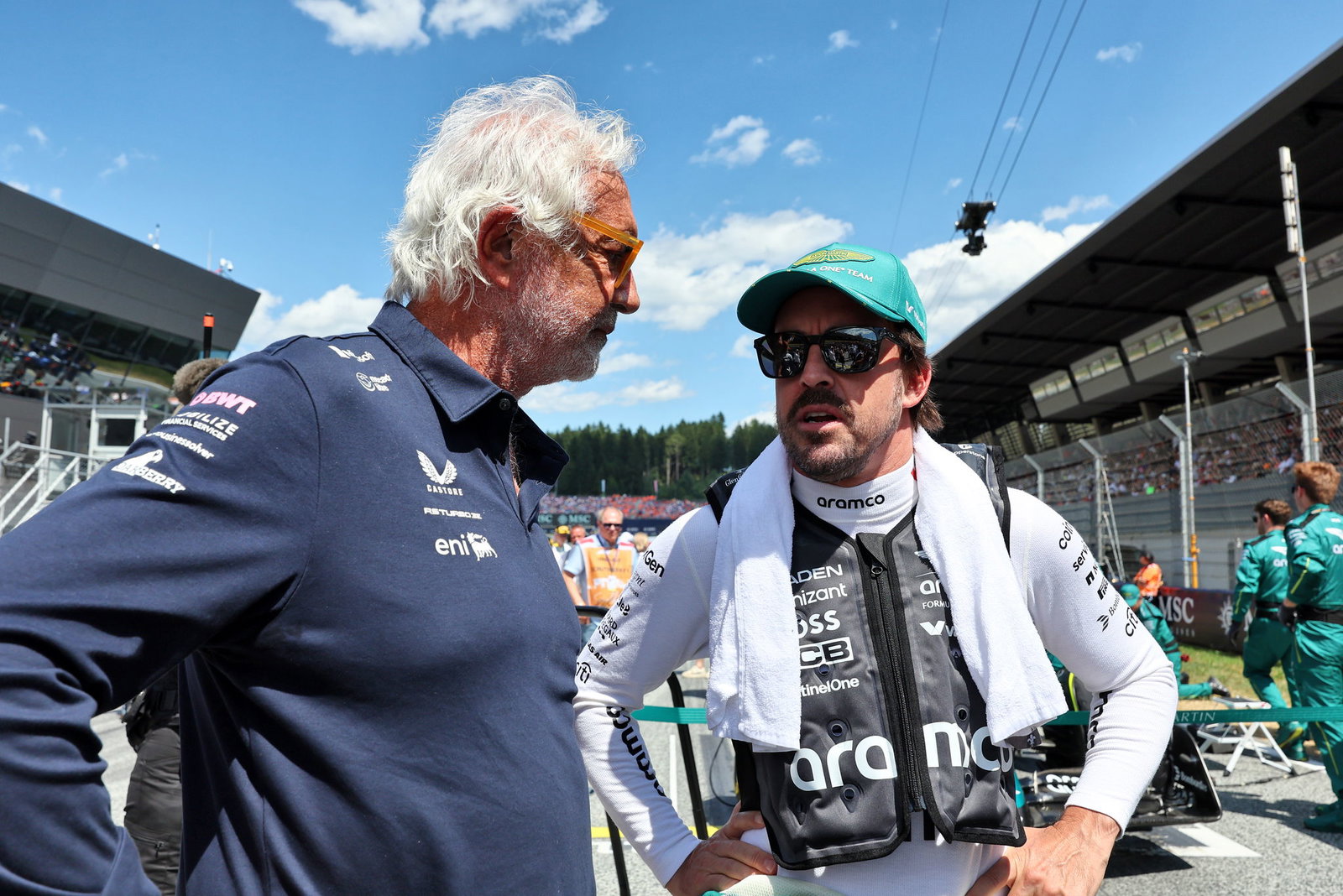 Briatore and Alonso 