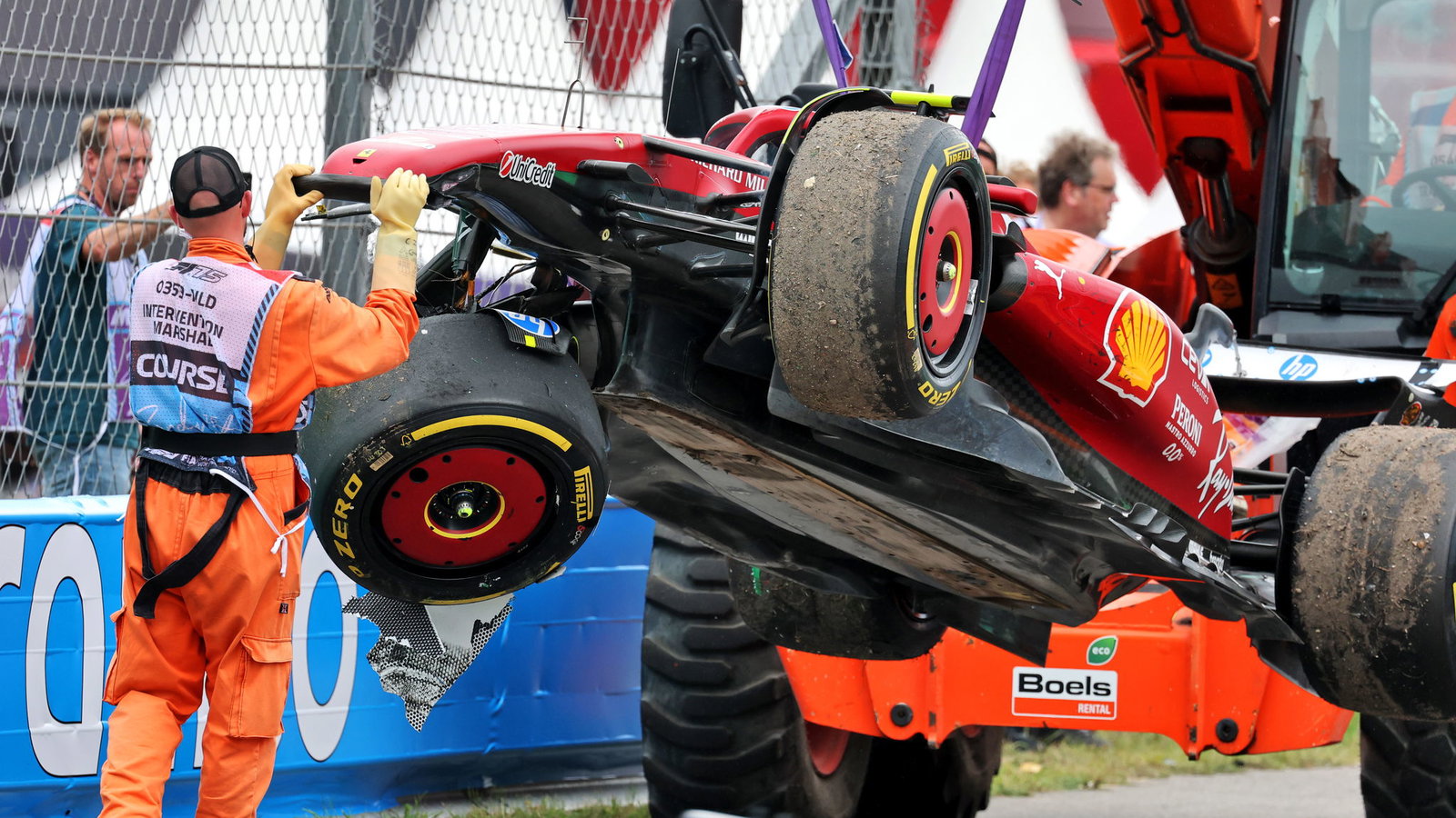 Lewis Hamilton's Ferrari