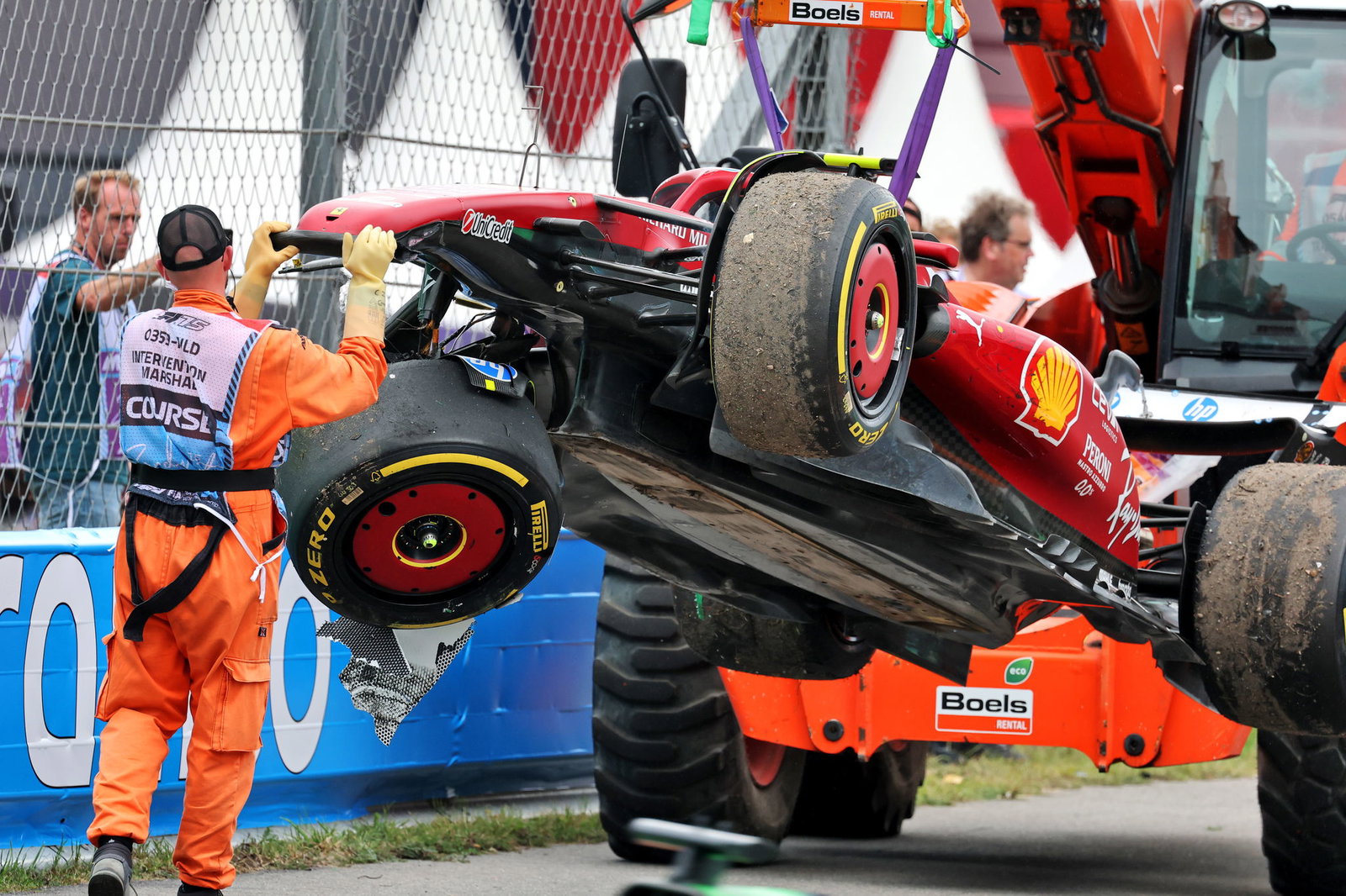 Lewis Hamilton's Ferrari