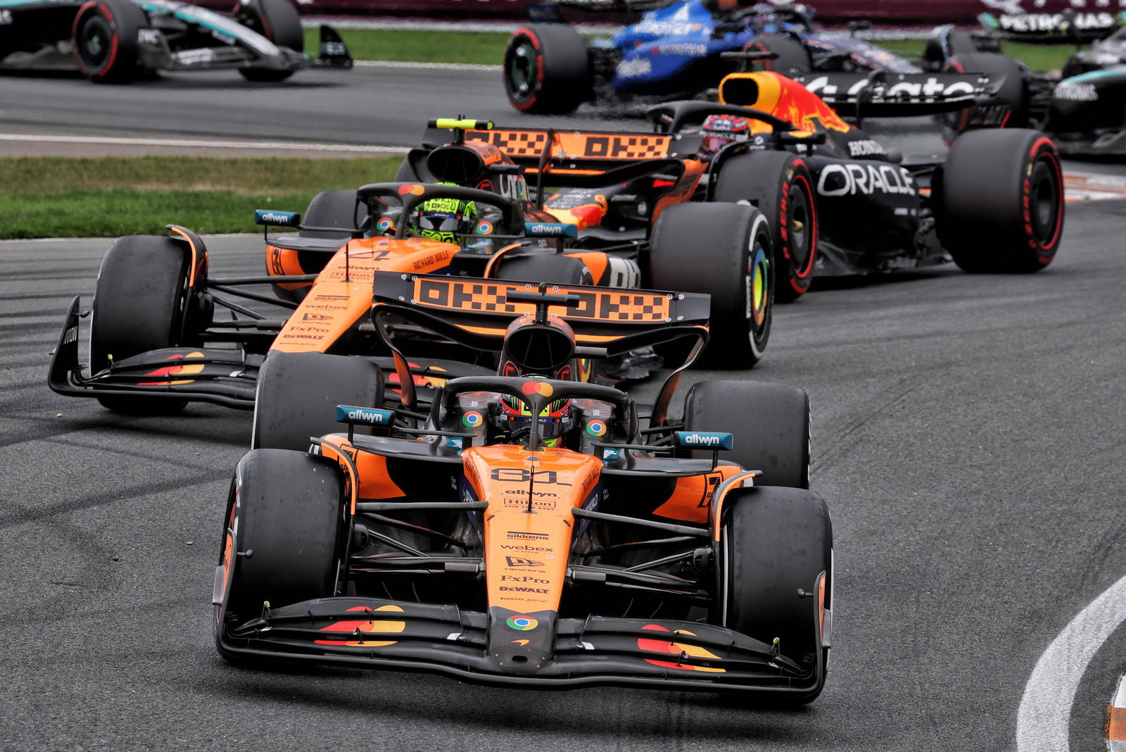 Oscar Piastri and Lando Norris
