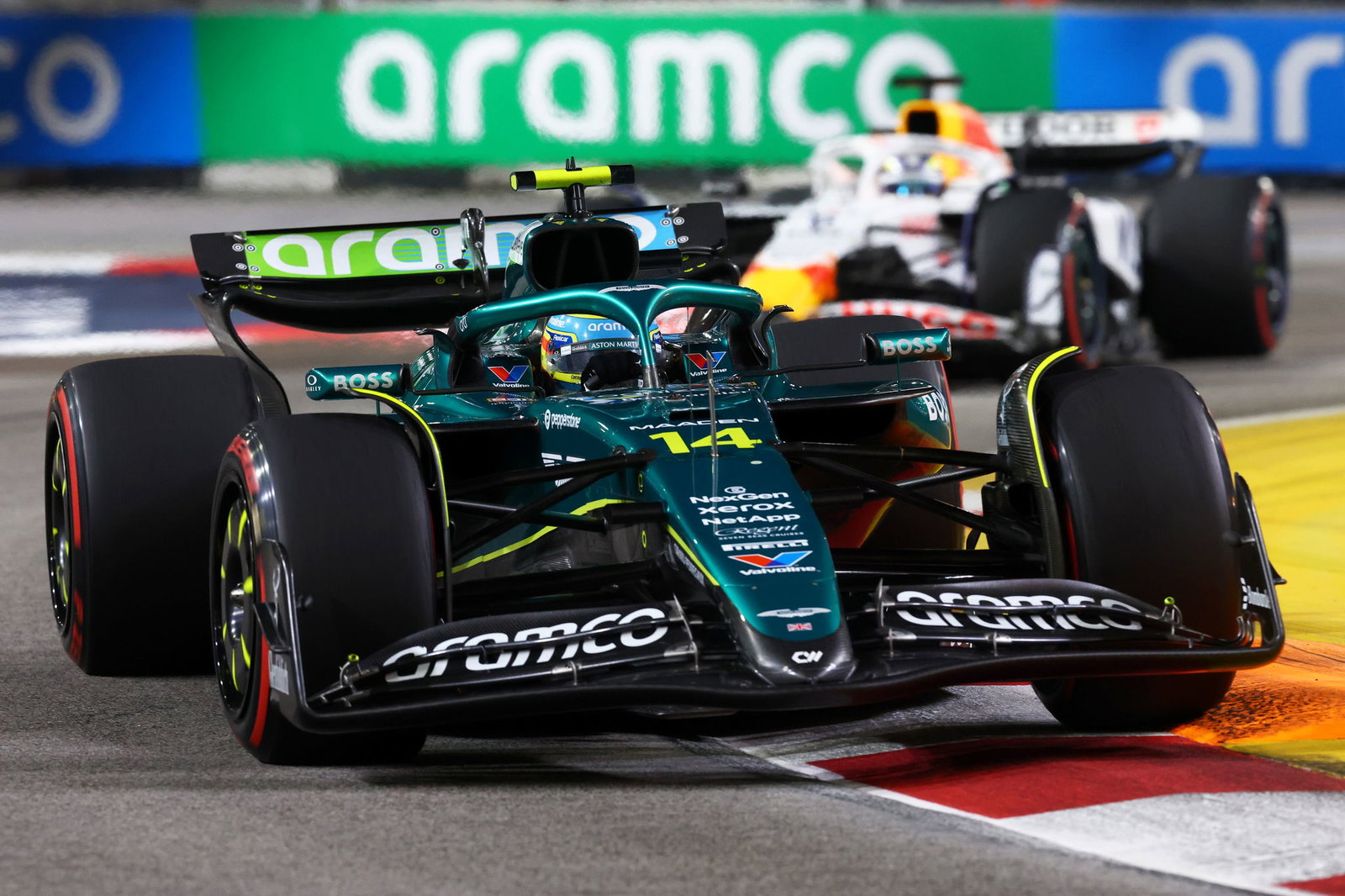 Alonso grabbed headlines with his team radio messages in Singapore