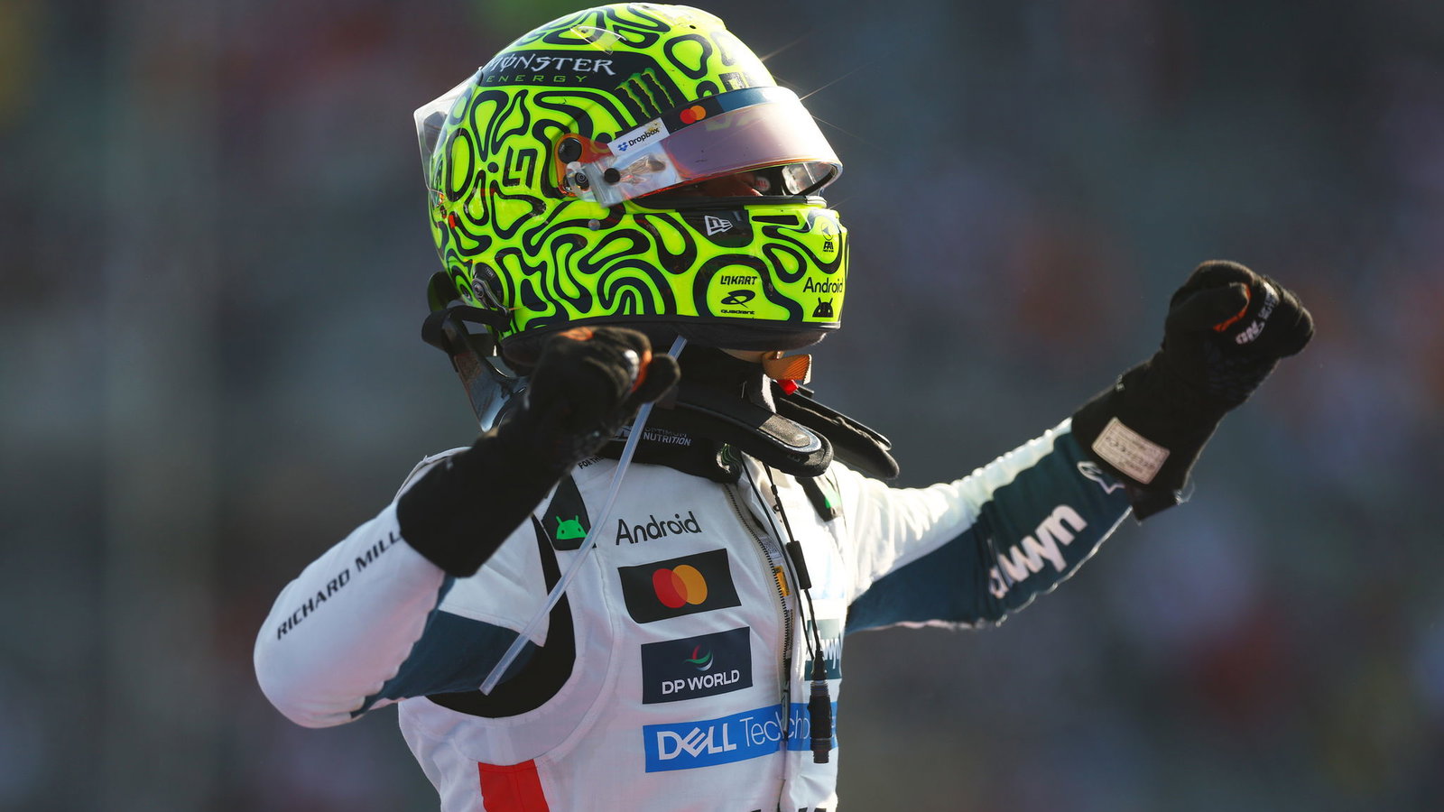 Norris took his sixth win of the season in Mexico 