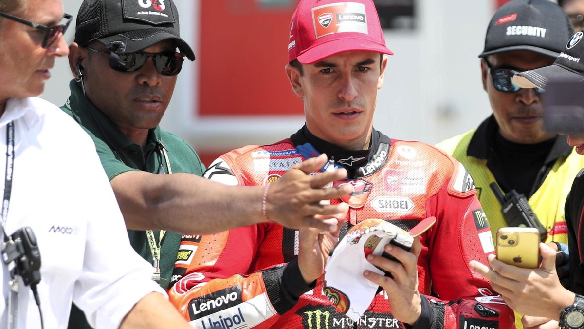 "Evidence of a break": Marc Marquez injured after Bezzecchi clash in ...
