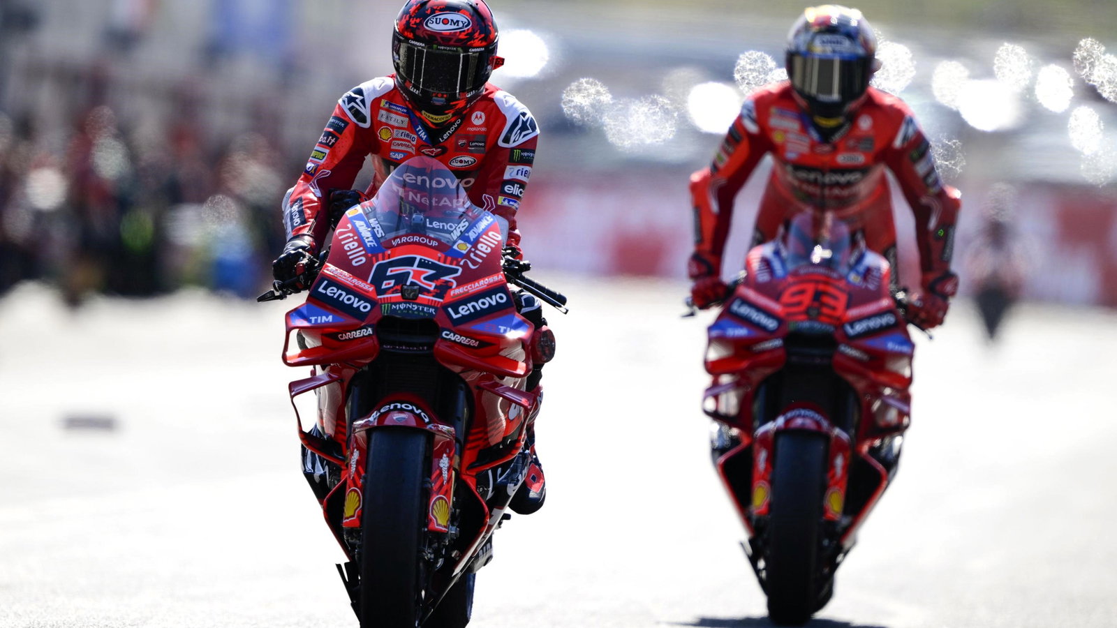 Francesco Bagnaia, Marc Marquez
