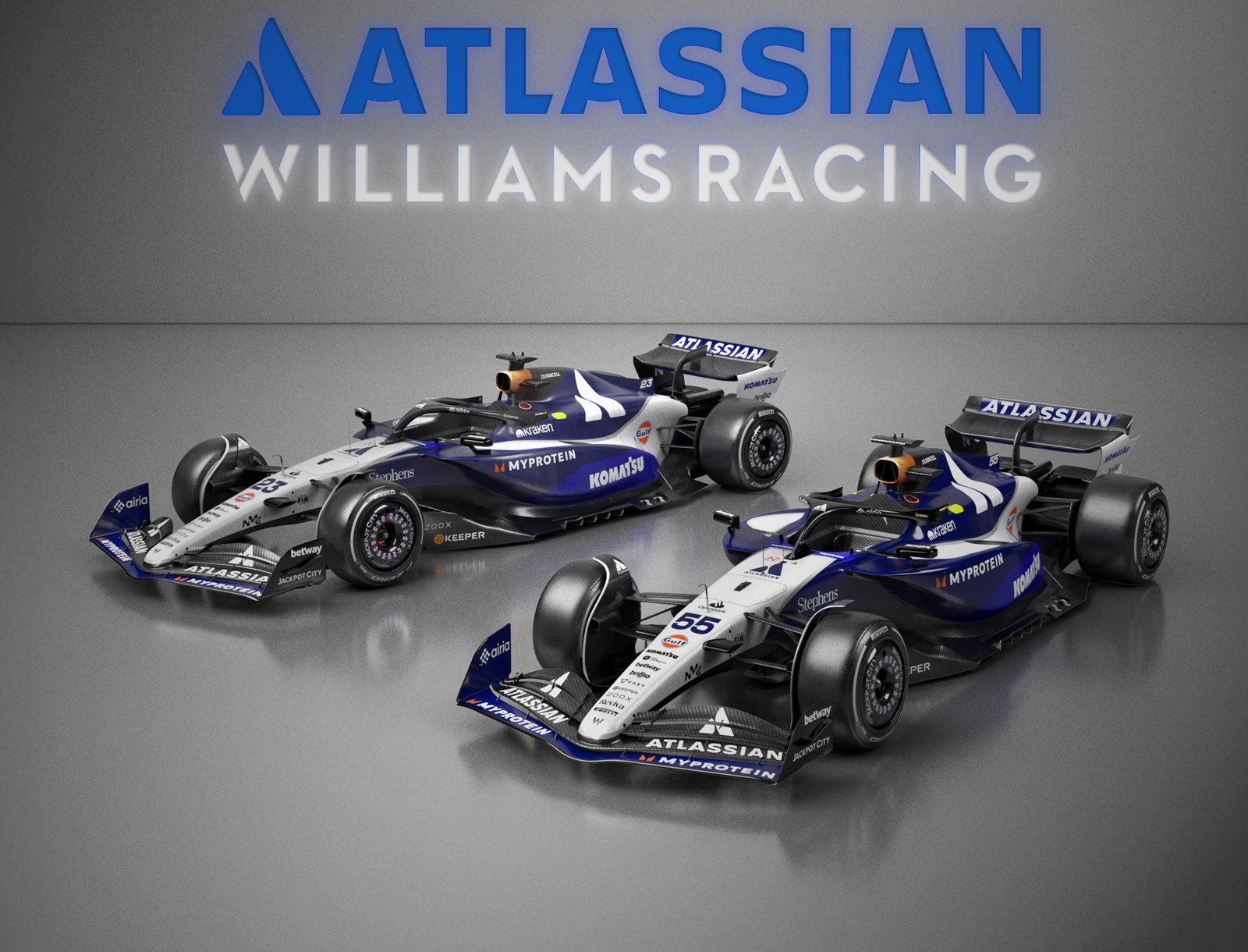 Williams' special livery is a 2002 throwback