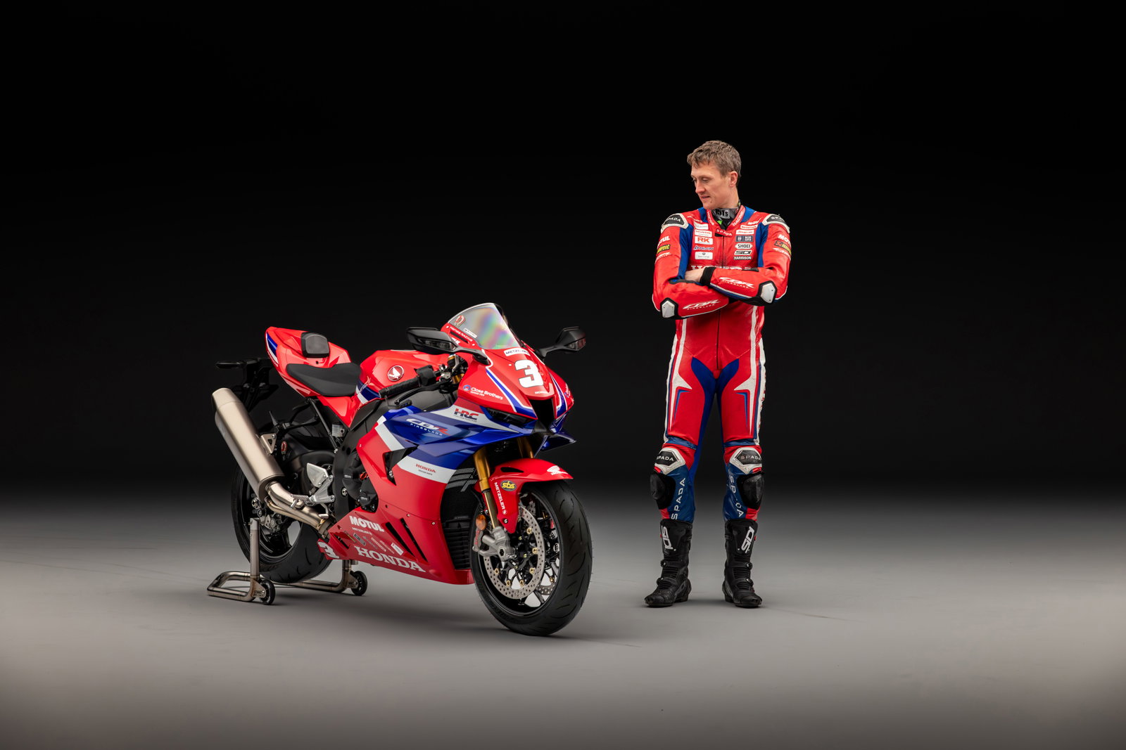 Honda honours Dean Harrison with special edition Fireblade | Crash.net
