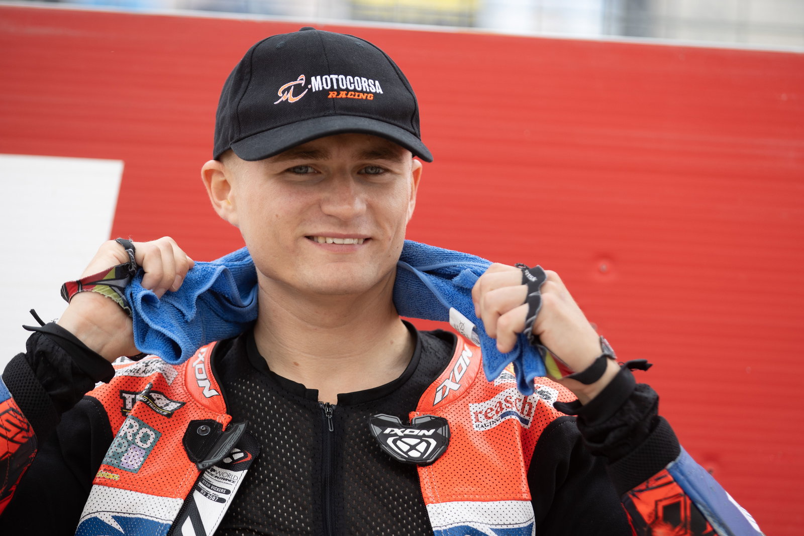 Ryan Vickers, 2025 Aragon WorldSBK, grid. Credit: Gold and Goose.