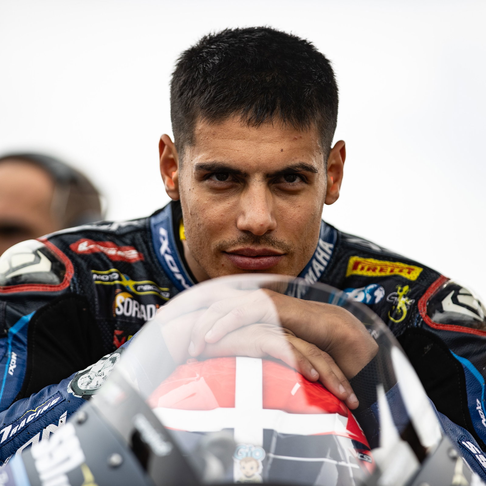 Michael Ruben Rinaldi, 2025 Aragon WorldSBK, grid. Credit: Gold and Goose.