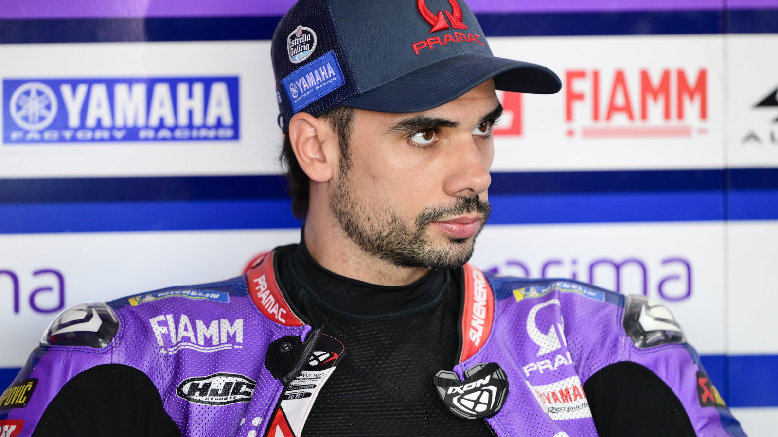 Miguel Oliveira, 2025 MotoGP Indonesian Grand Prix, pit box. Credit: Gold and Goose.