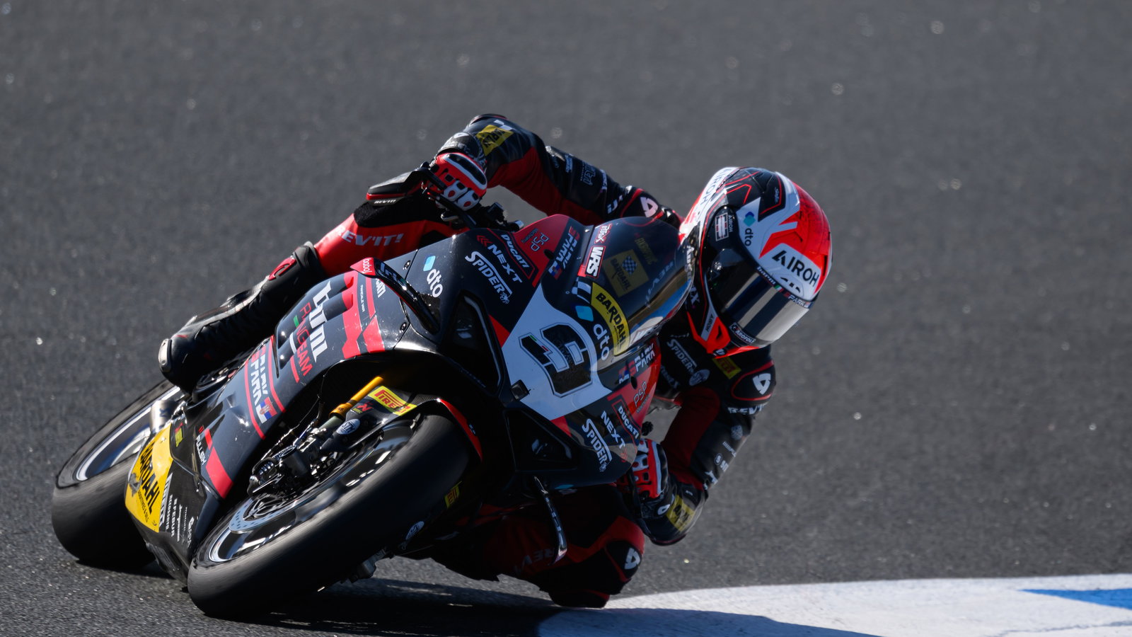 Danilo Petrucci, 2025 Estoril WorldSBK. Credit: Gold and Goose.