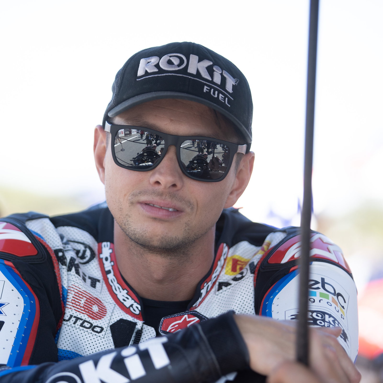 Michael van der Mark, 2025 Estoril WorldSBK, grid. Credit: Gold and Goose.