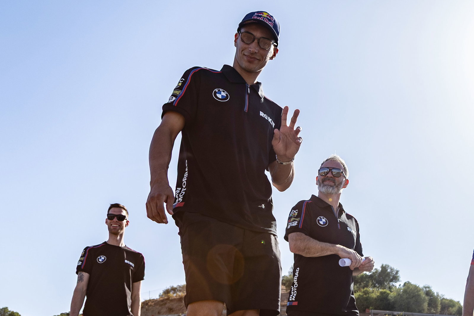 Toprak Razgatlioglu, 2025 Spanish WorldSBK, track walk. Credit: Gold and Goose.