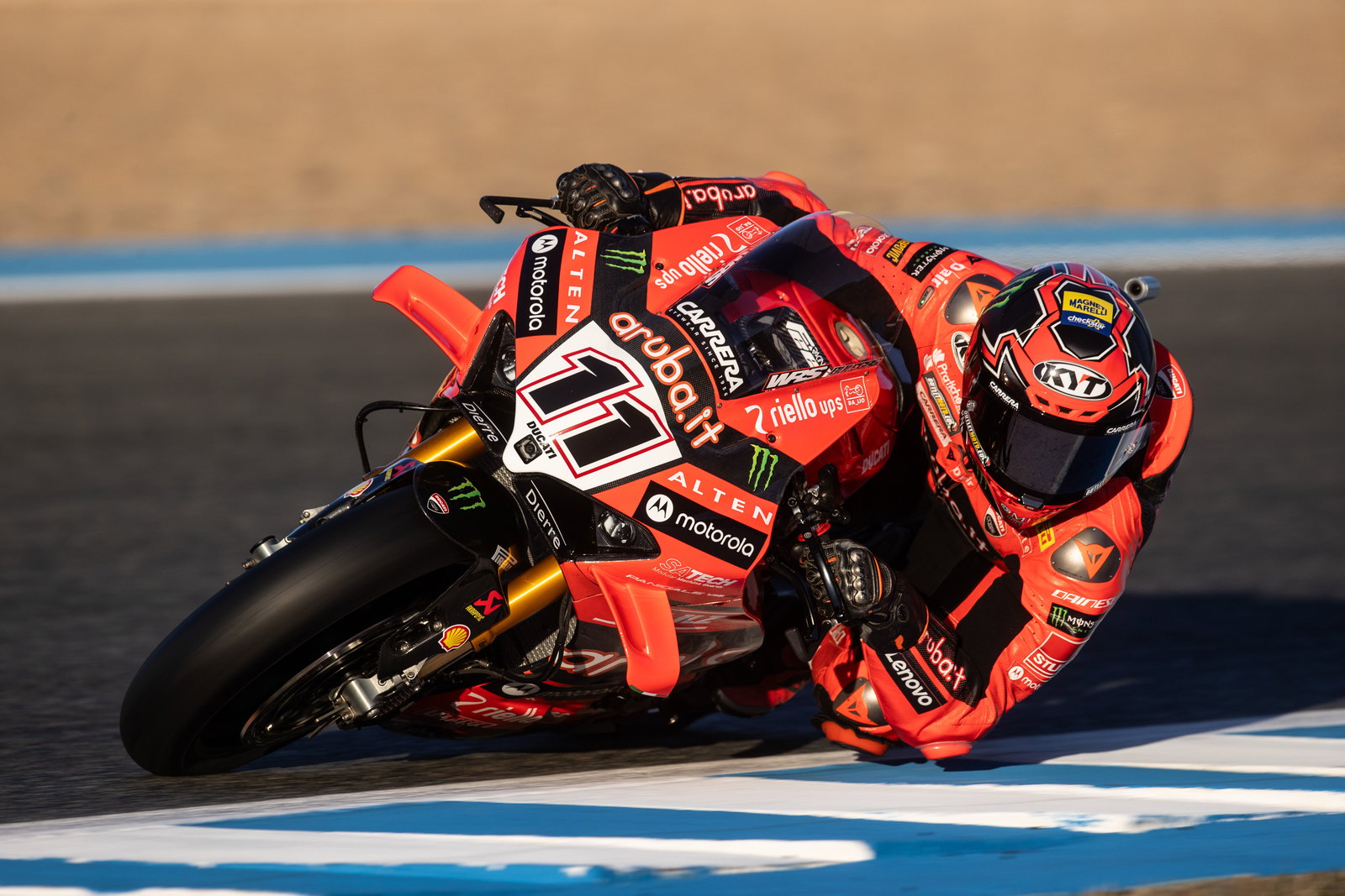 Nicolo Bulega, 2025 Spanish WorldSBK. Credit: Gold and Goose.