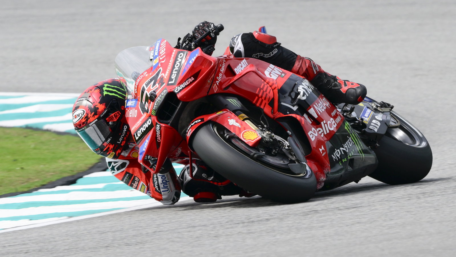 Francesco Bagnaia, 2025 MotoGP Malaysian Grand Prix. Credit: Gold and Goose.