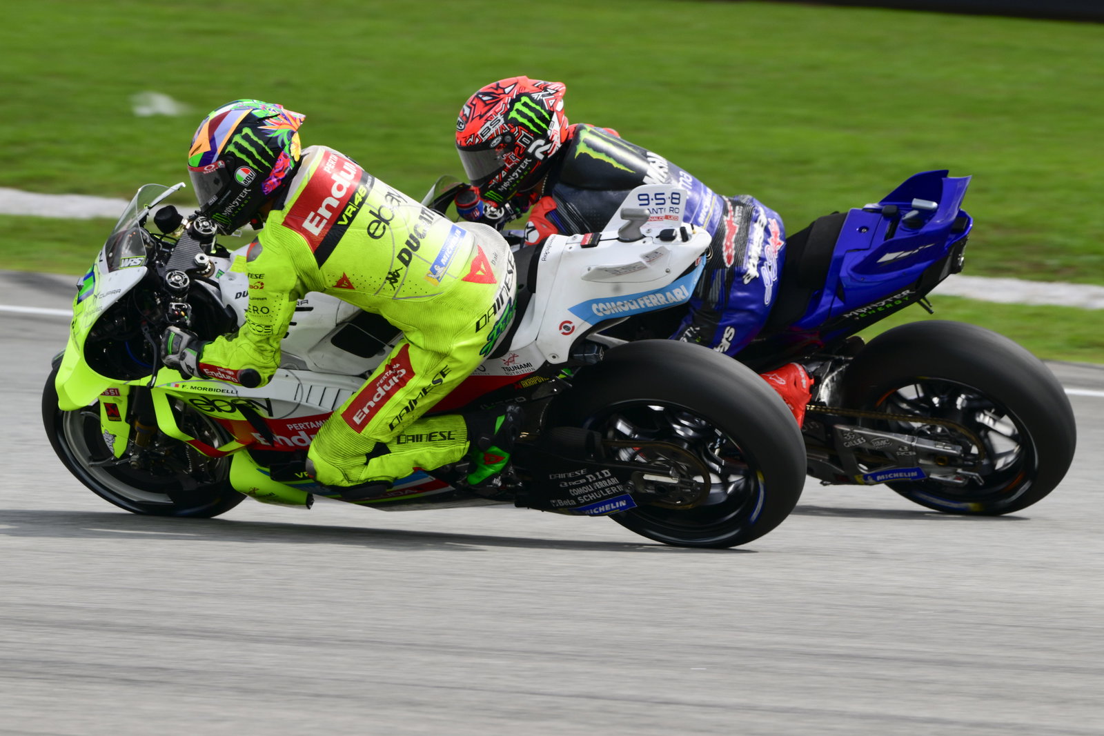 Franco Morbidelli, Fabio Quartararo, 2025 Malaysian MotoGP