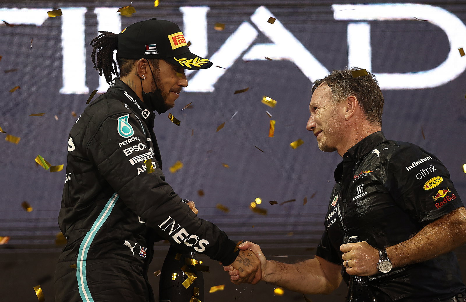 Hamilton and Horner have not always seen eye-to-eye