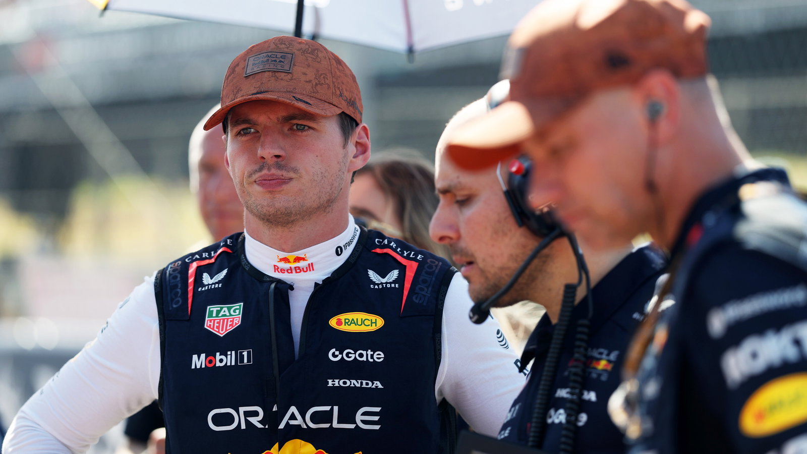 Verstappen was among the drivers targeted 