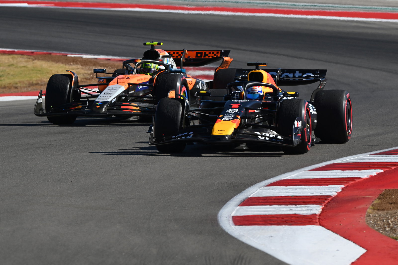 Verstappen and Norris