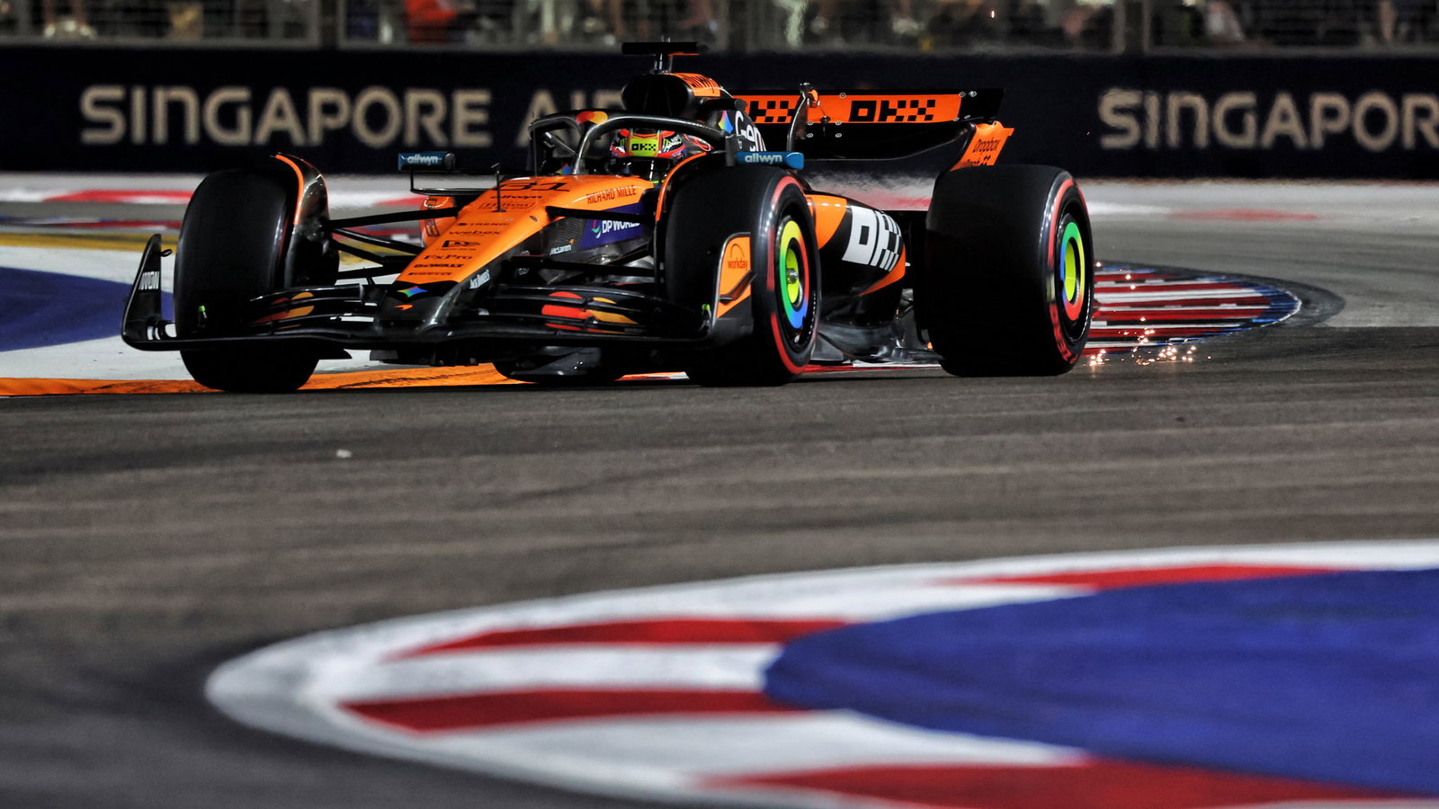 McLaren qualified third and fifth