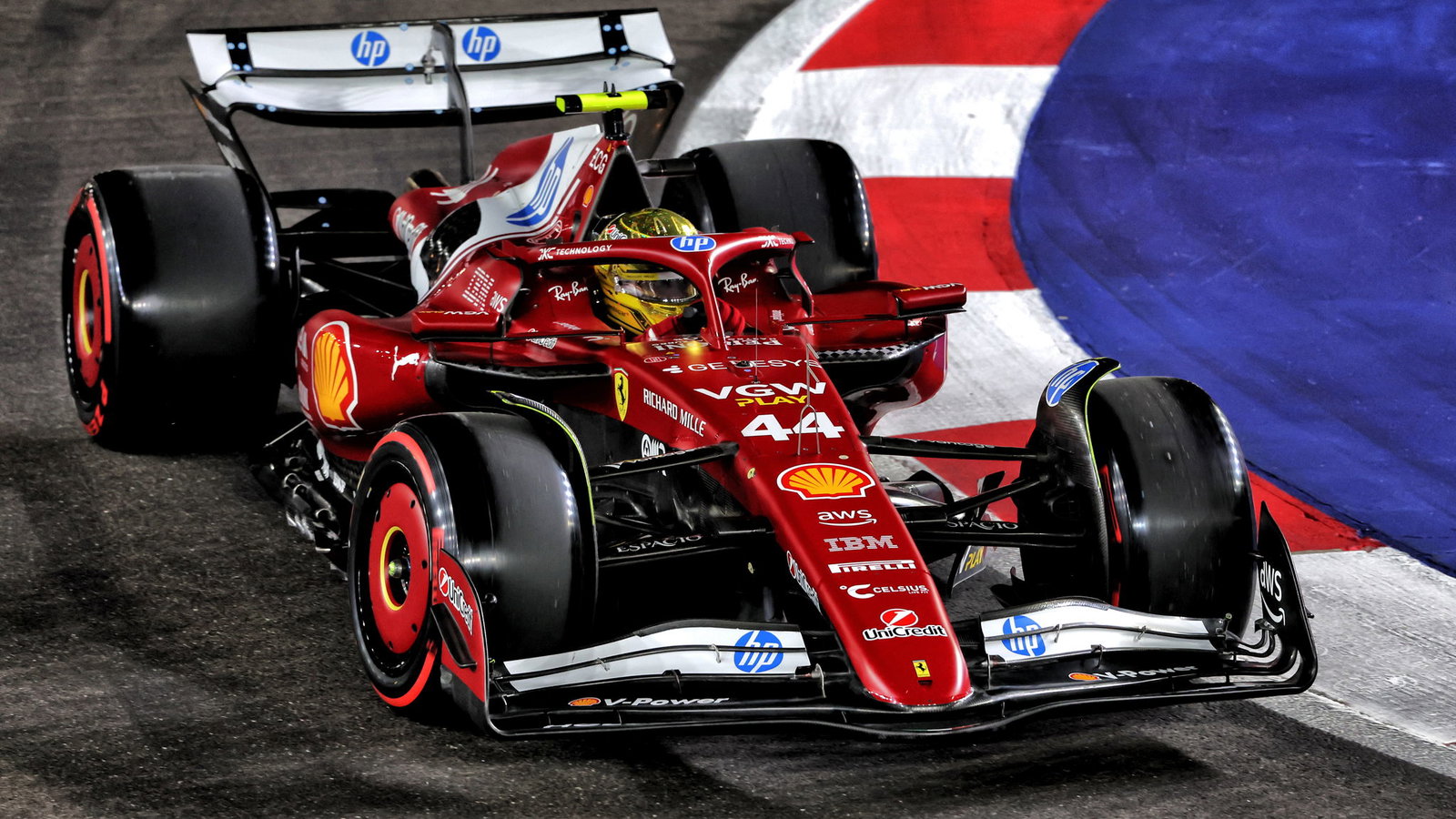Lewis Hamilton in Singapore 