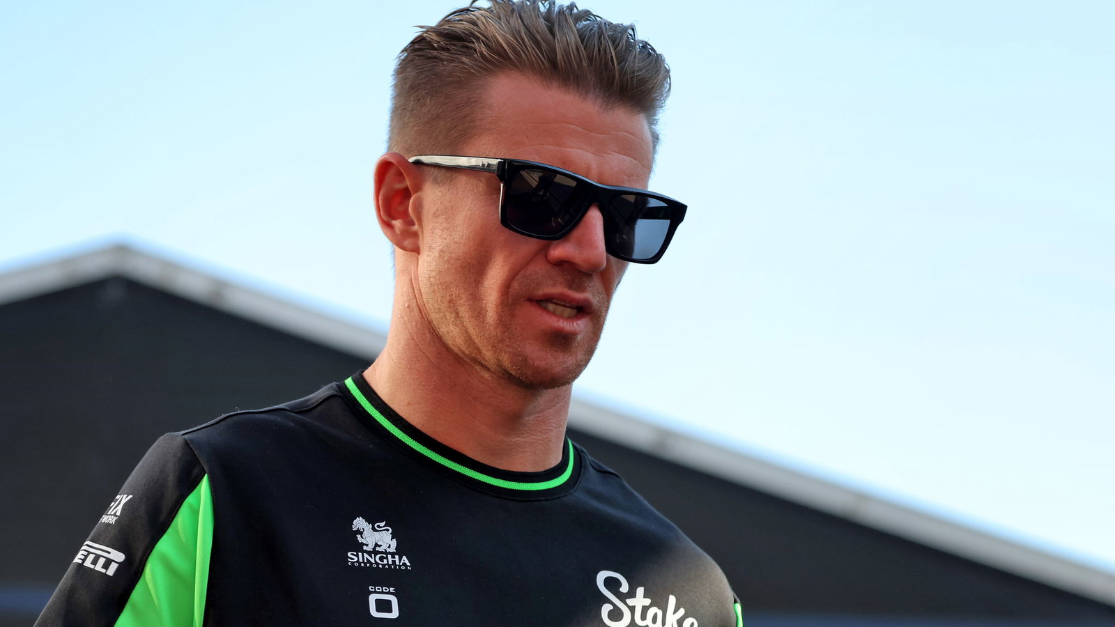 Hulkenberg was caught up in a multi-car accident 